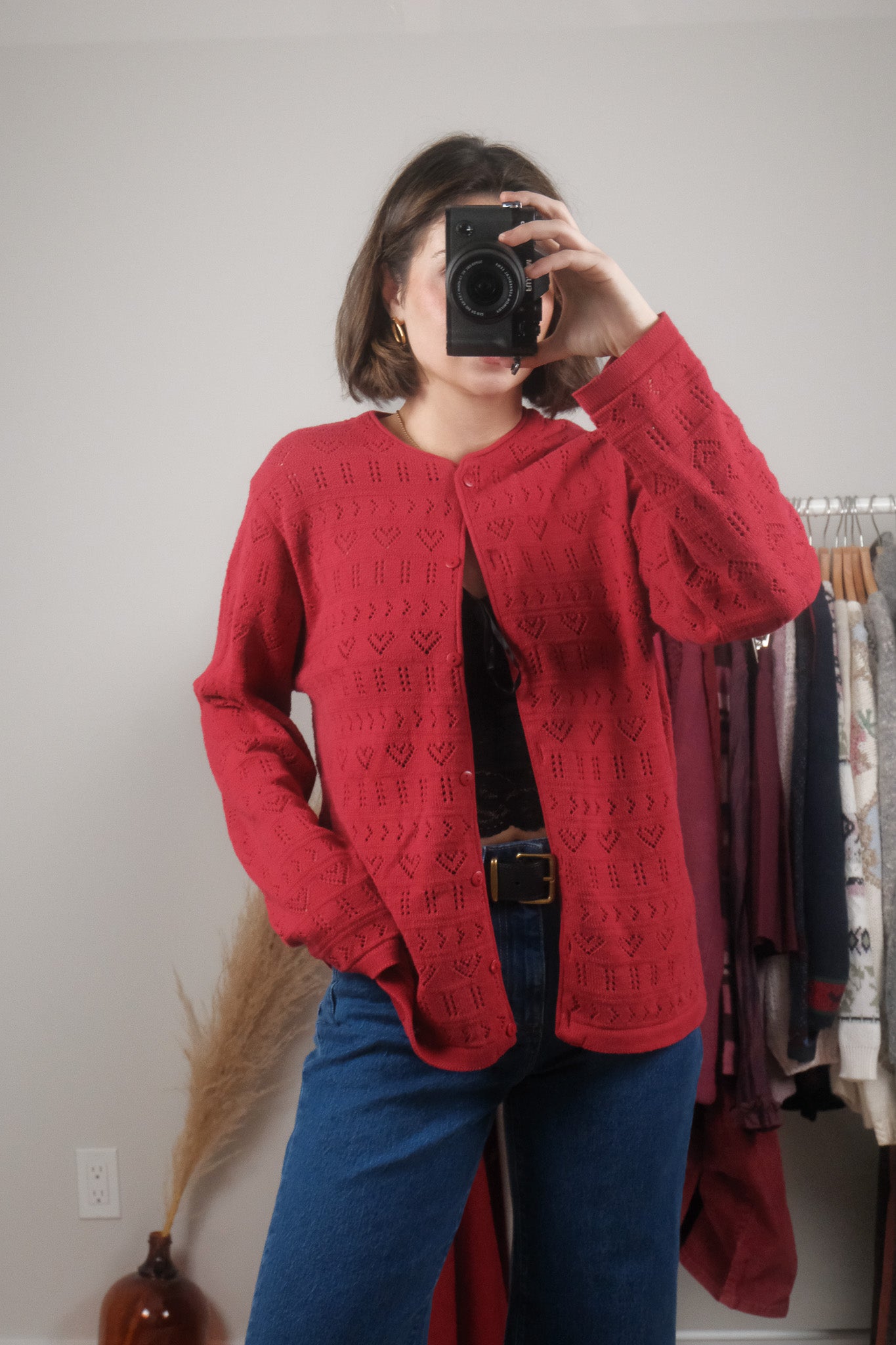 Made in Canada x Vintage x Cotton Heart Cardigan (L)