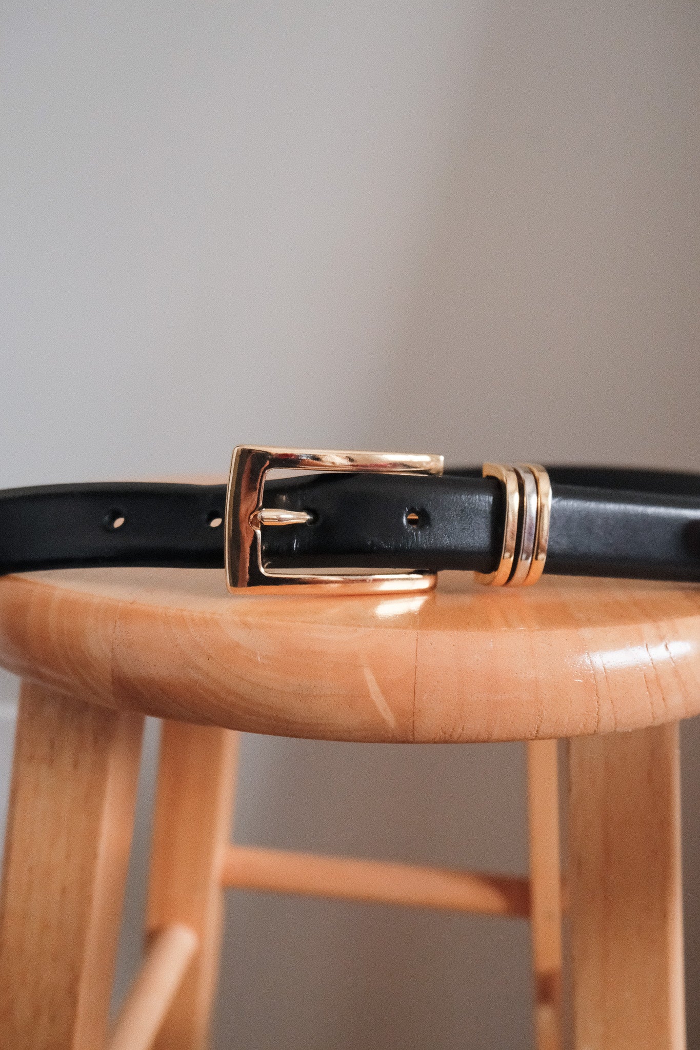 Vintage x Faux Leather Belt (XL)