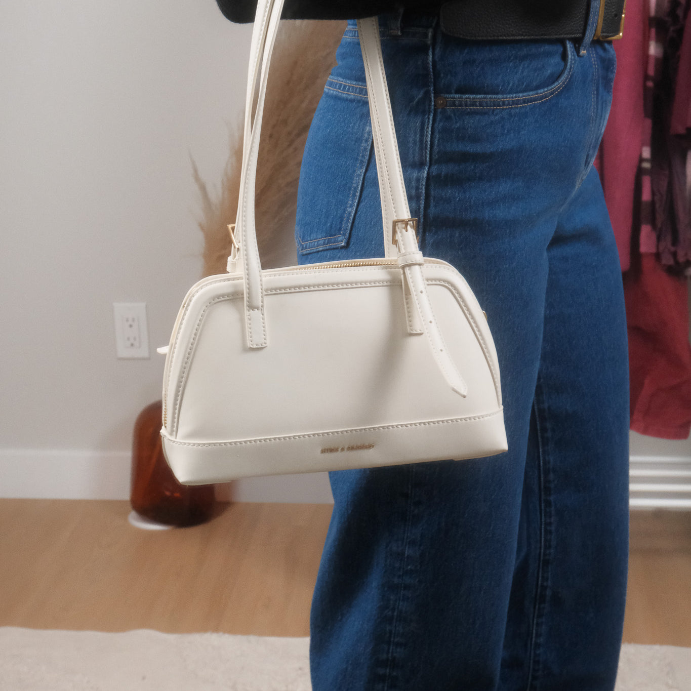 Modern x Charles & Kieth Faux Leather Purse