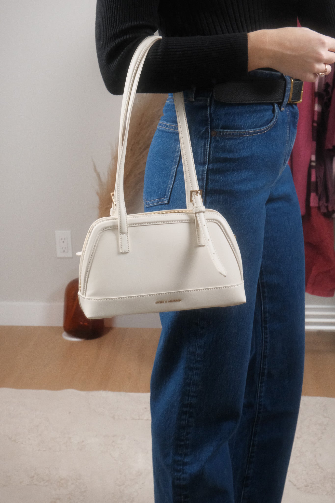 Modern x Charles & Kieth Faux Leather Purse