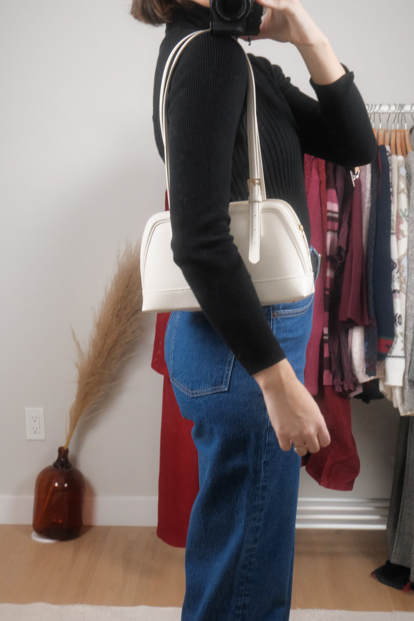 Modern x Charles & Kieth Faux Leather Purse