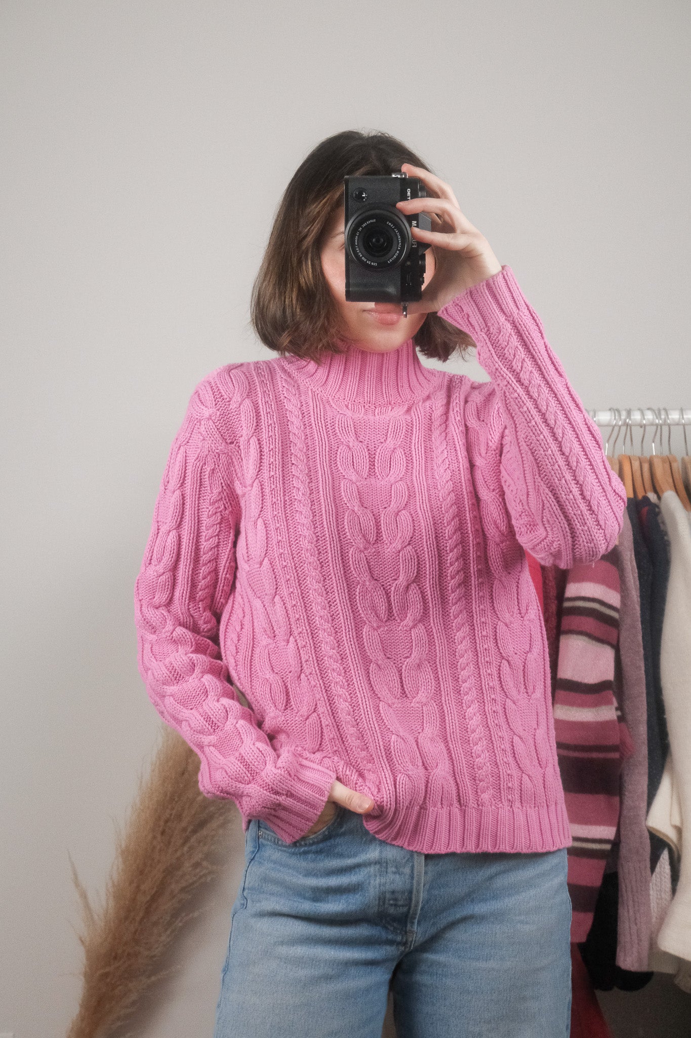 Vintage x Cotton Chunky Cable Knit (M)