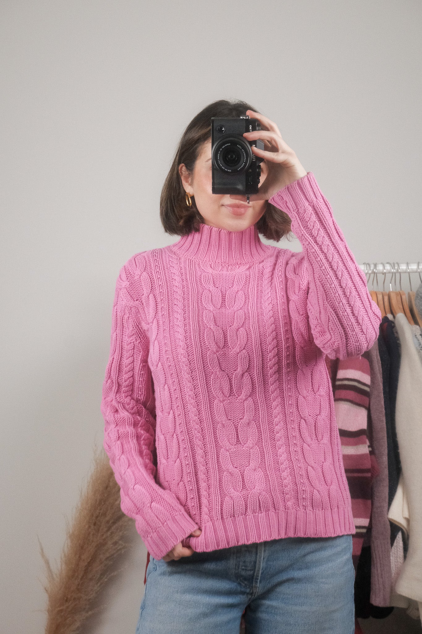 Vintage x Cotton Chunky Cable Knit (M)