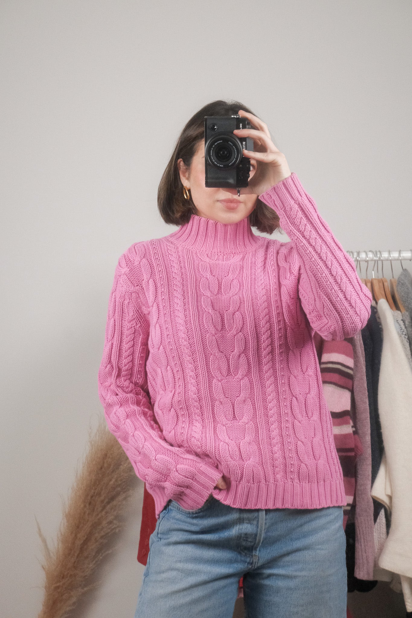 Vintage x Cotton Chunky Cable Knit (M)