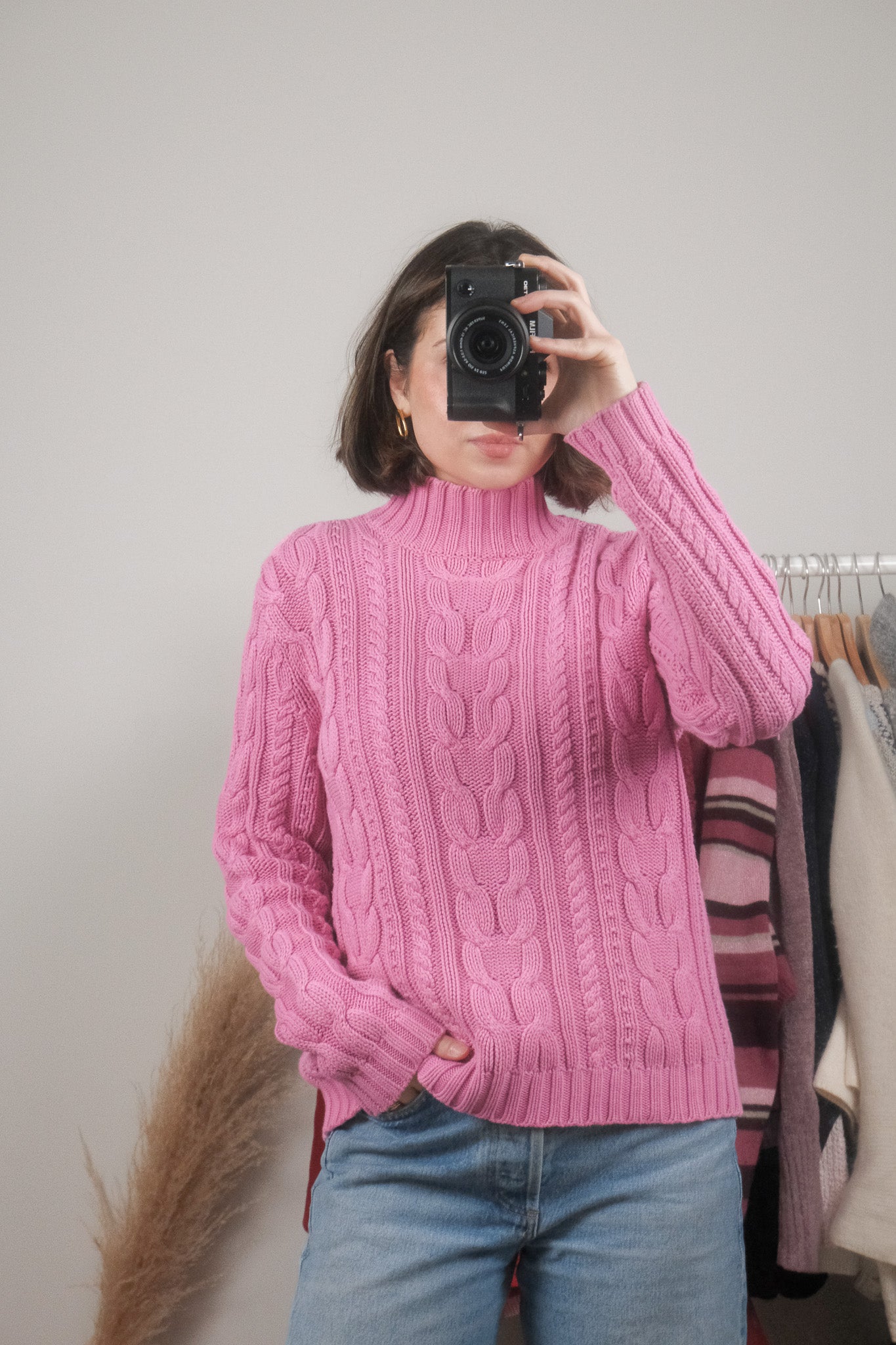 Vintage x Cotton Chunky Cable Knit (M)