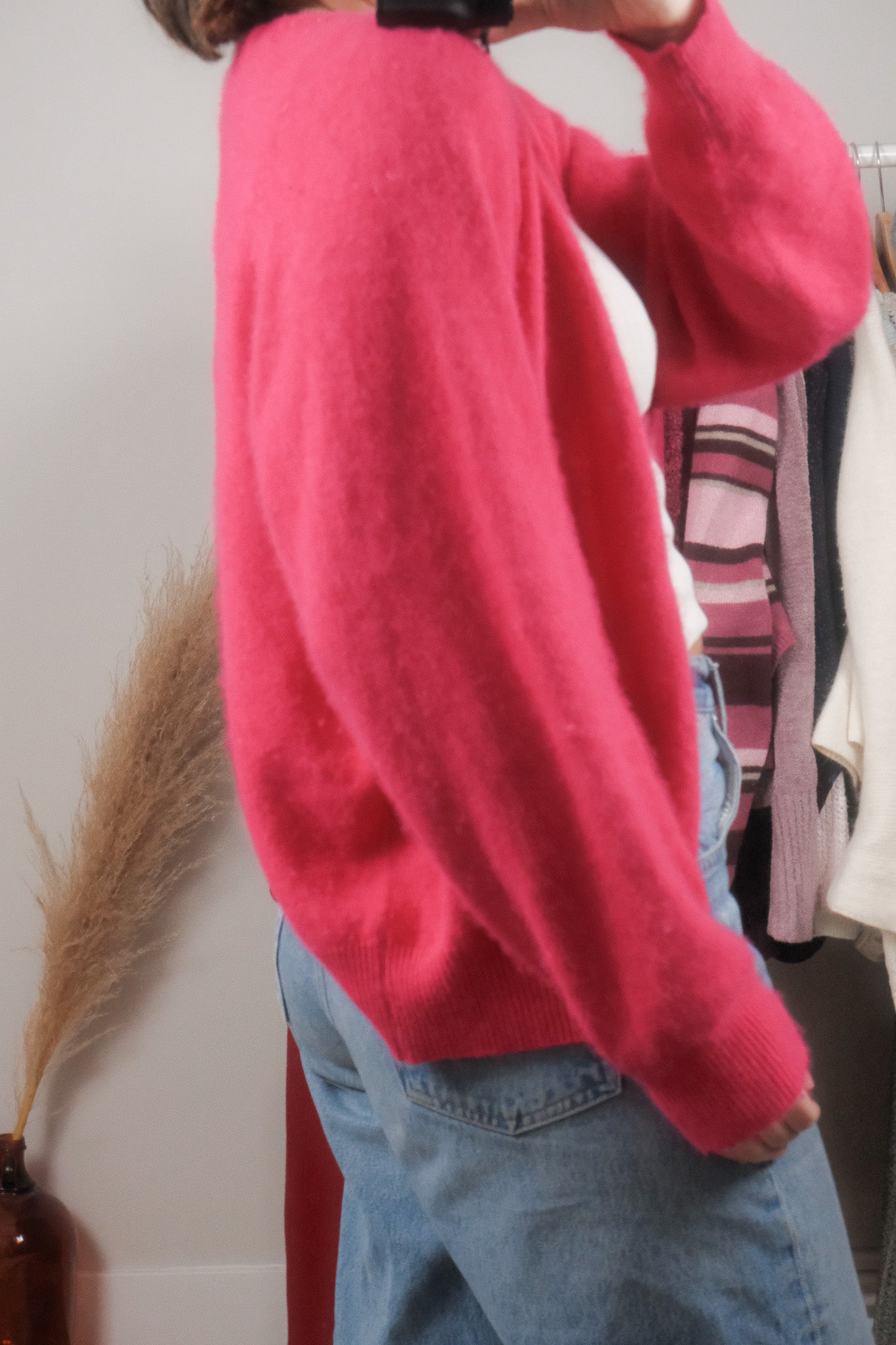 Made in Canada x Vintage x Angora/Wool Cardigan (M/L)