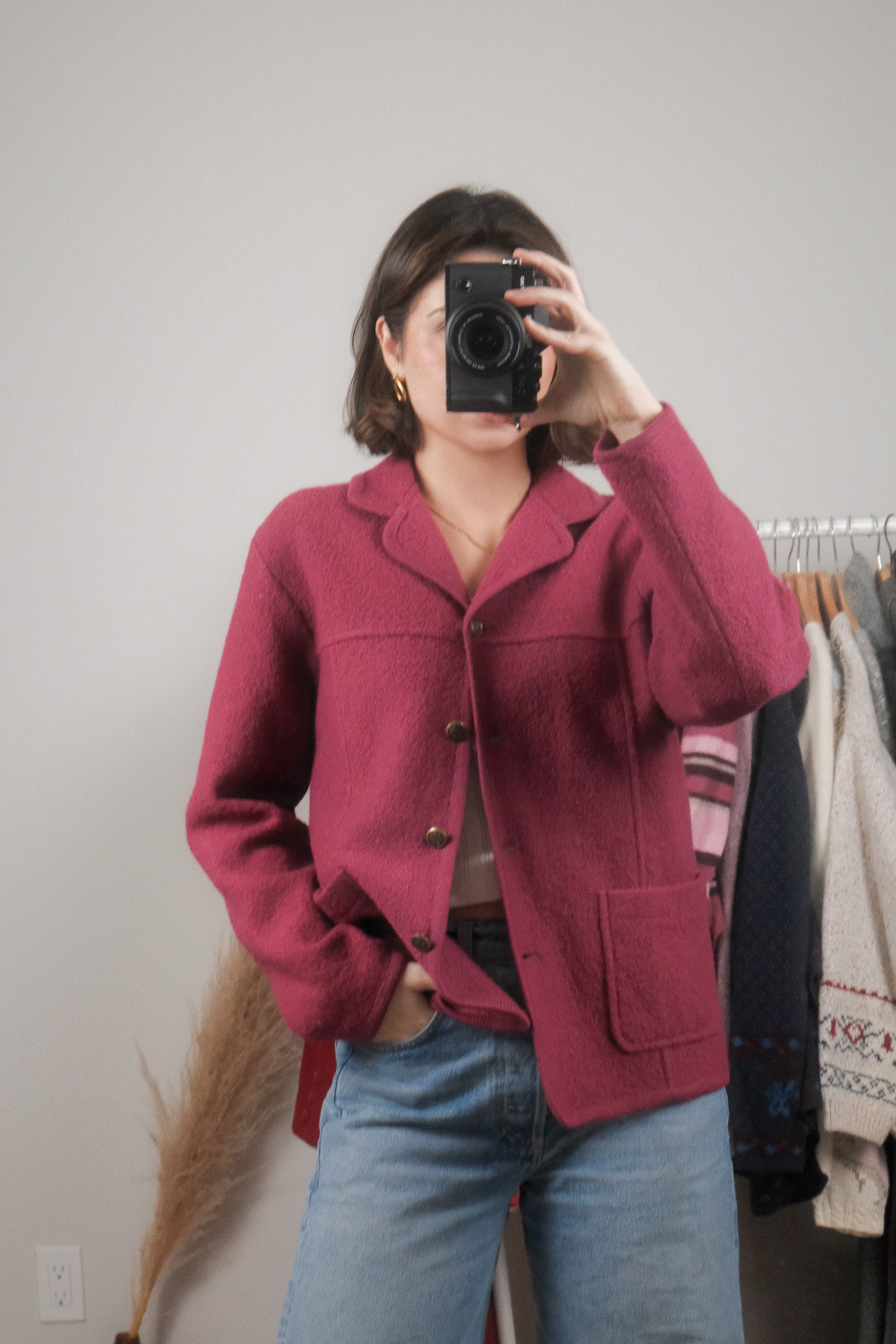 Vintage x Wool Shacket (S)