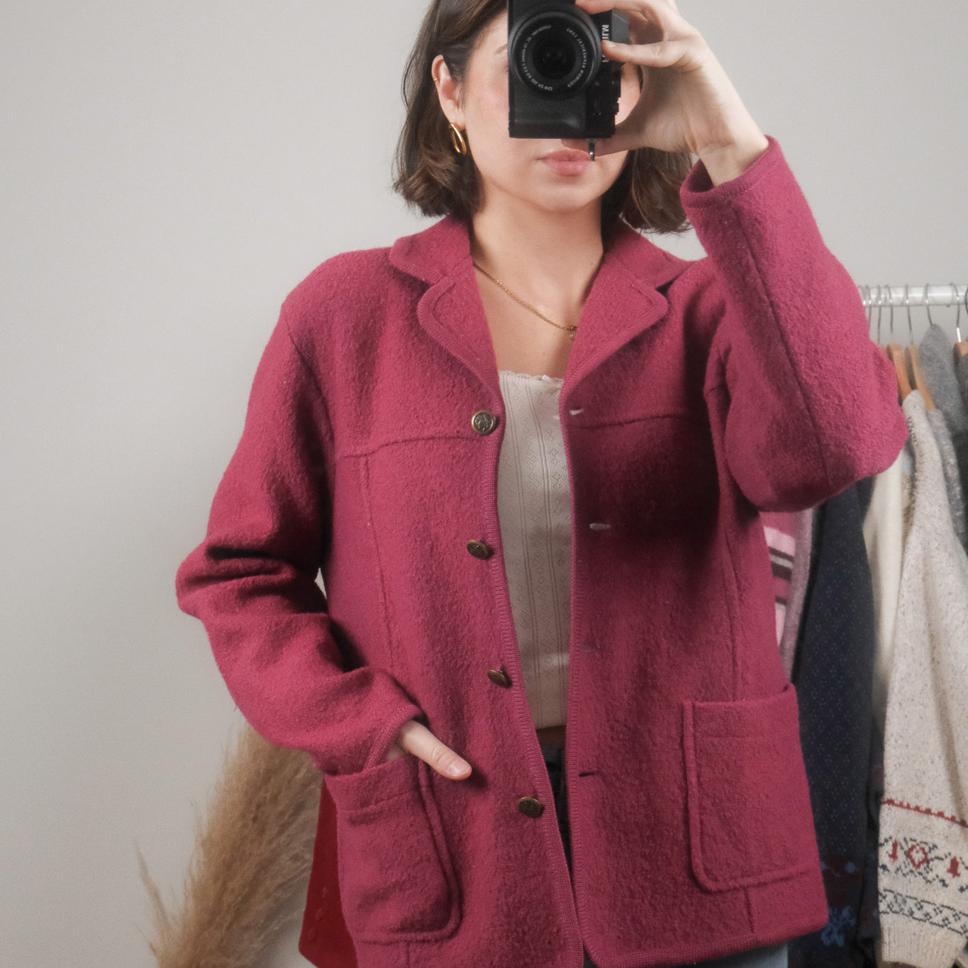 Vintage x Wool Shacket (S)