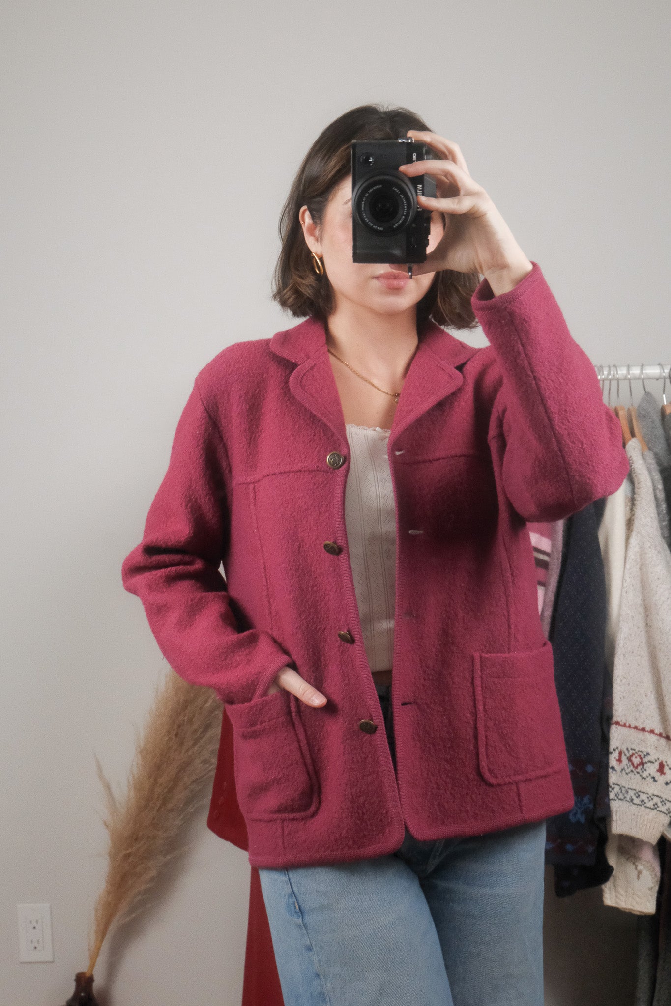 Vintage x Wool Shacket (S)