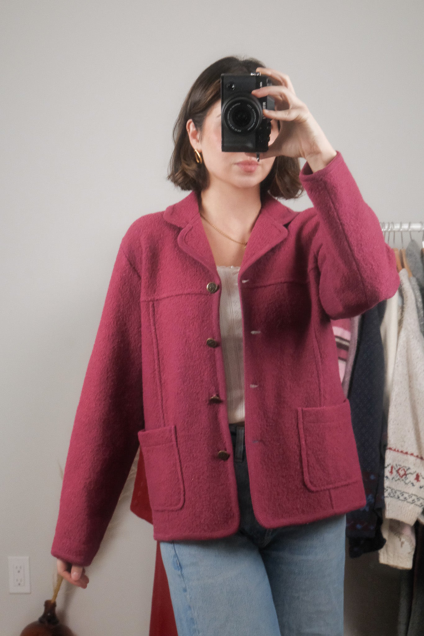 Vintage x Wool Shacket (S)