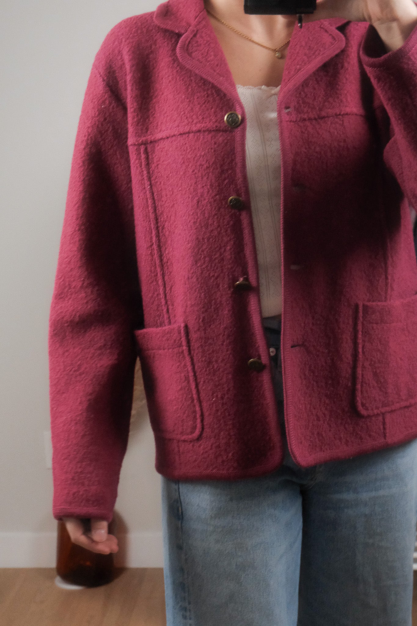 Vintage x Wool Shacket (S)