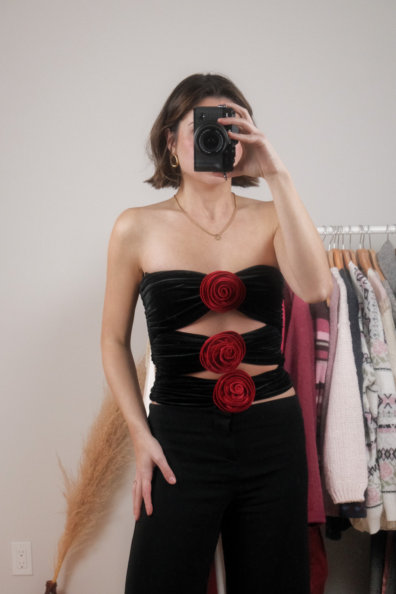 Modern x Ronny Kobo x Velvet Roset Tube Top (S)