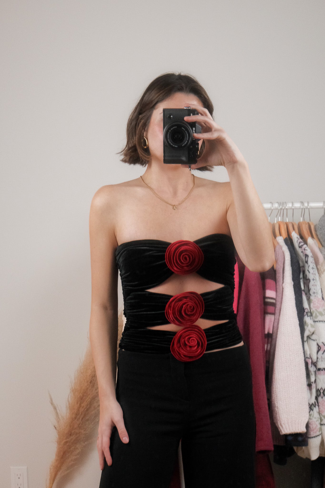 Modern x Ronny Kobo x Velvet Roset Tube Top (S)