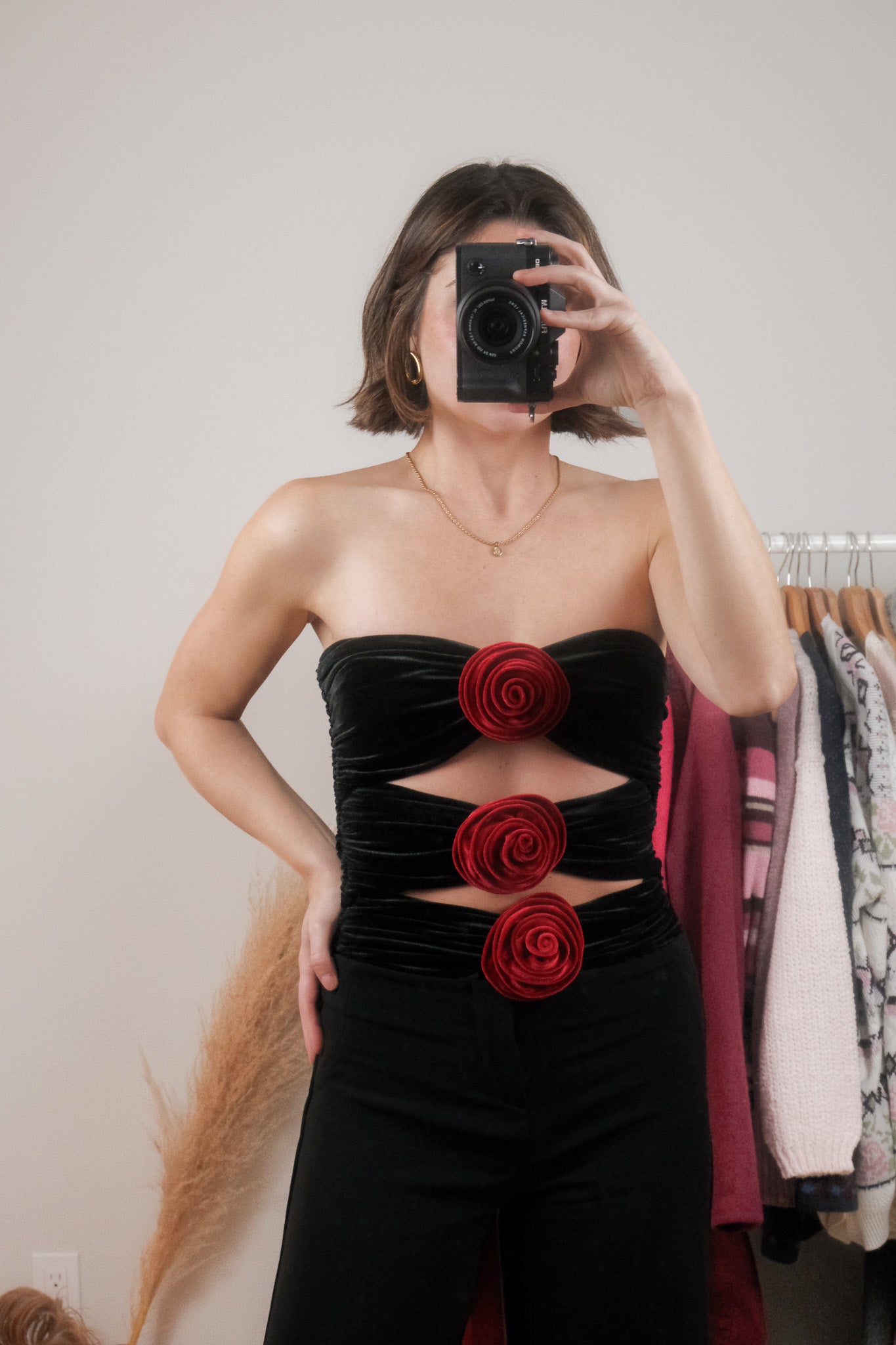 Modern x Ronny Kobo x Velvet Roset Tube Top (S)