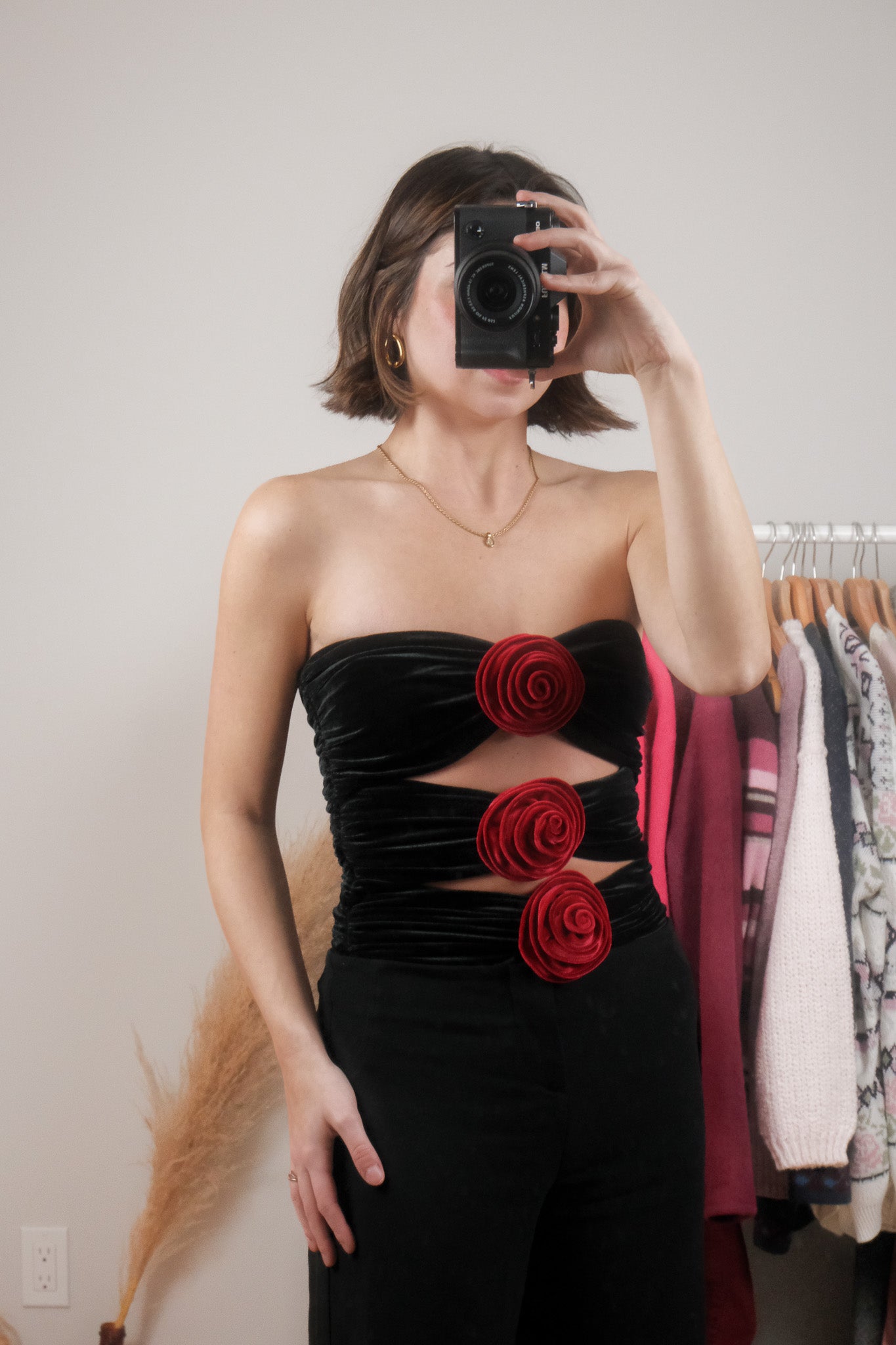 Modern x Ronny Kobo x Velvet Roset Tube Top (S)