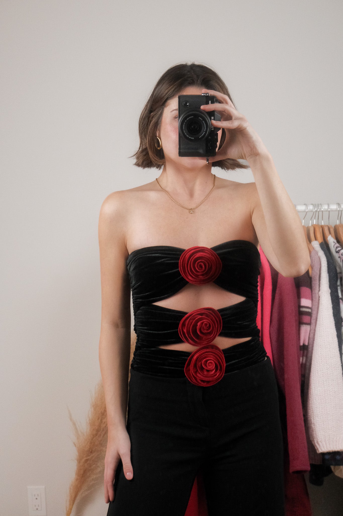 Modern x Ronny Kobo x Velvet Roset Tube Top (S)