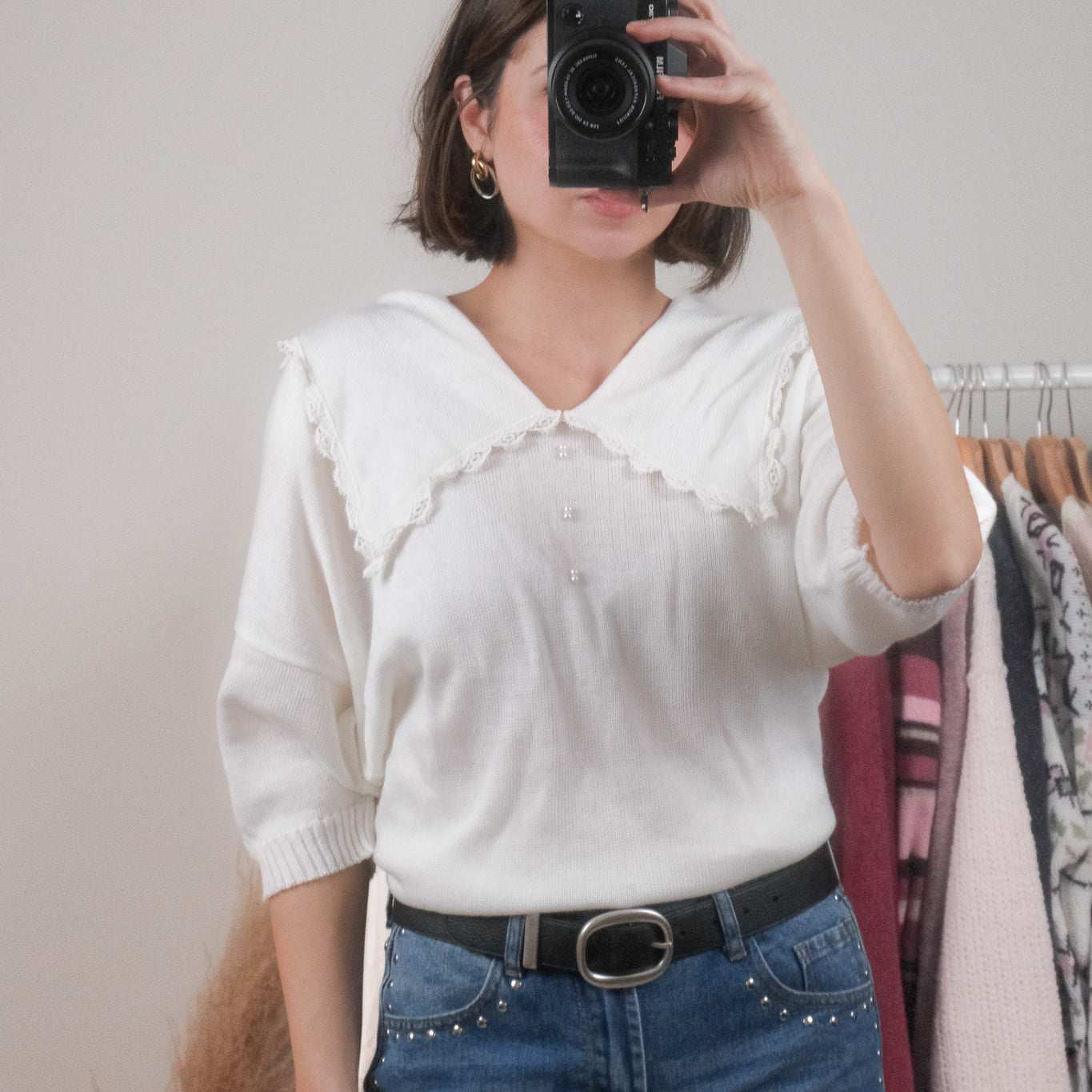 Made in Canada x Vintage x Peter Pan Collard Short-Sleeve (XL/XXL)