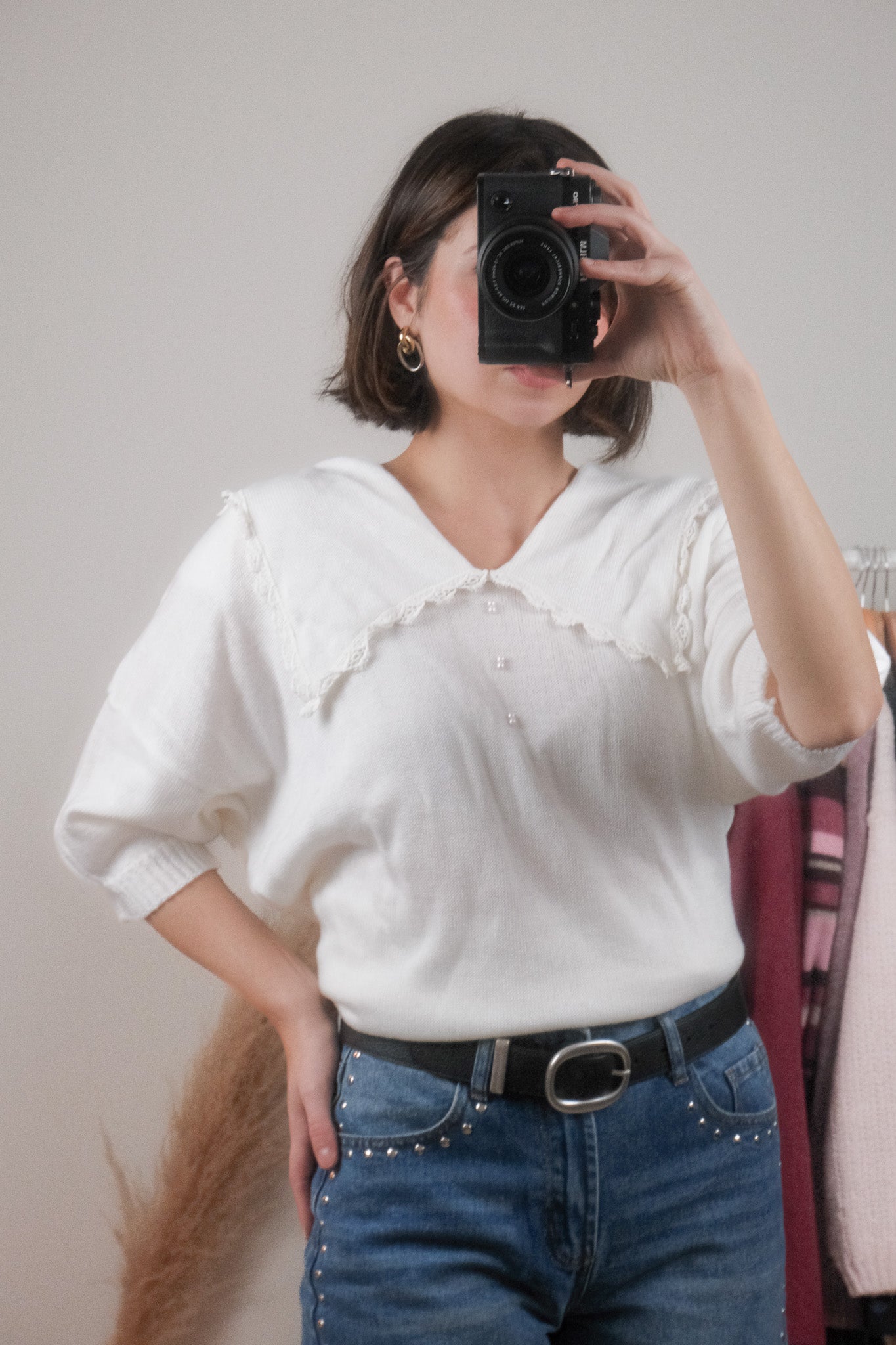 Made in Canada x Vintage x Peter Pan Collard Short-Sleeve (XL/XXL)