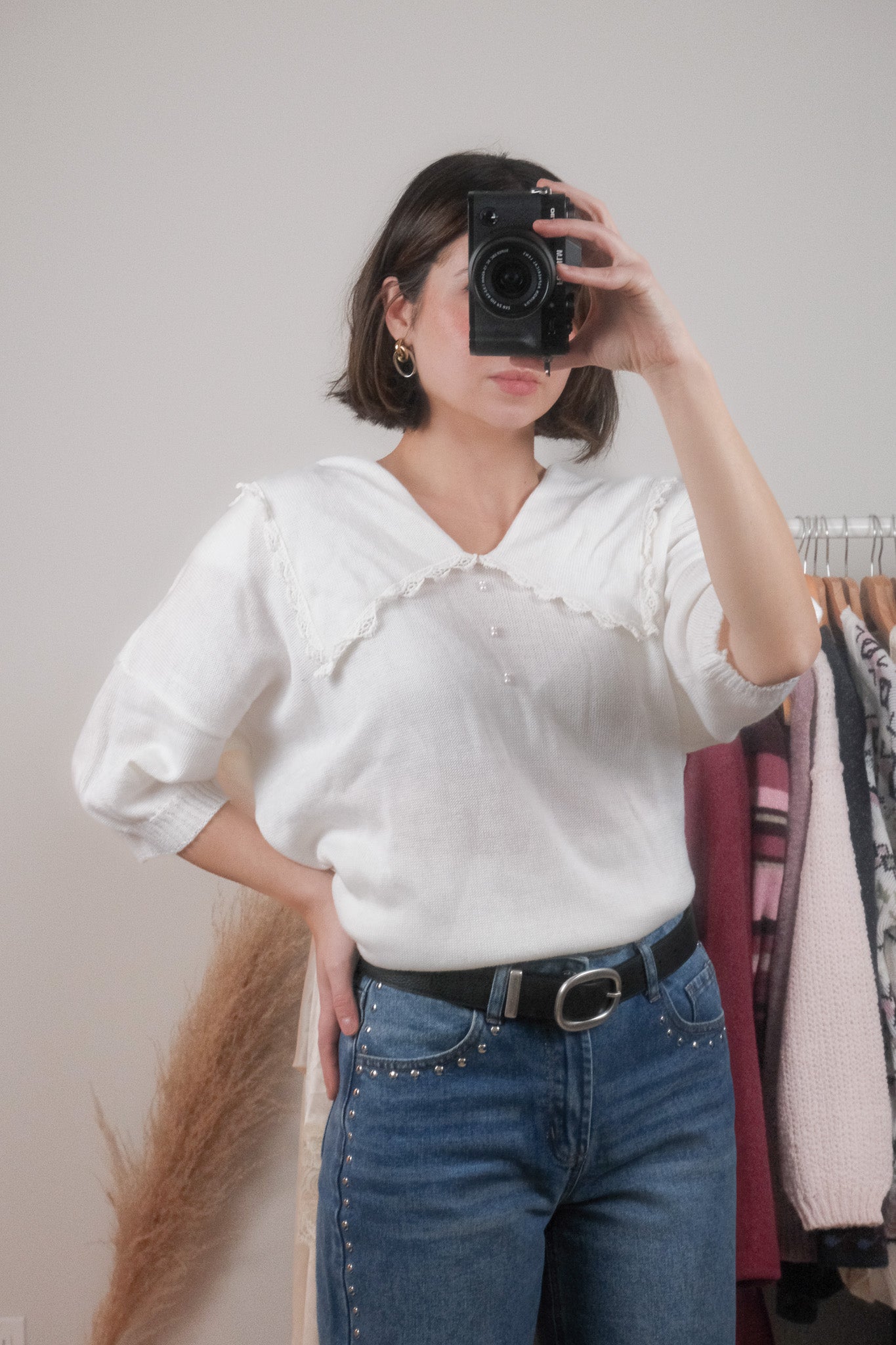 Made in Canada x Vintage x Peter Pan Collard Short-Sleeve (XL/XXL)