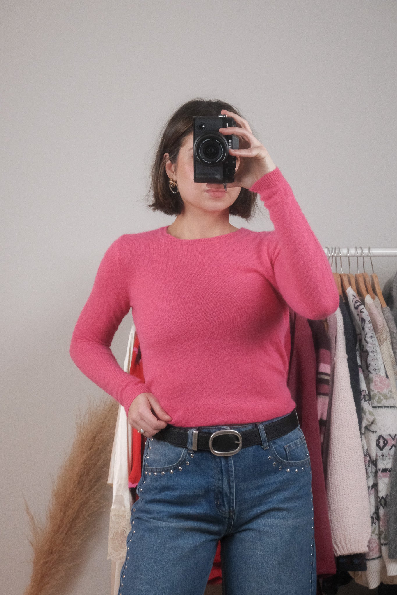 Vintage x 100% Cashmere Long-Sleeve (XS)
