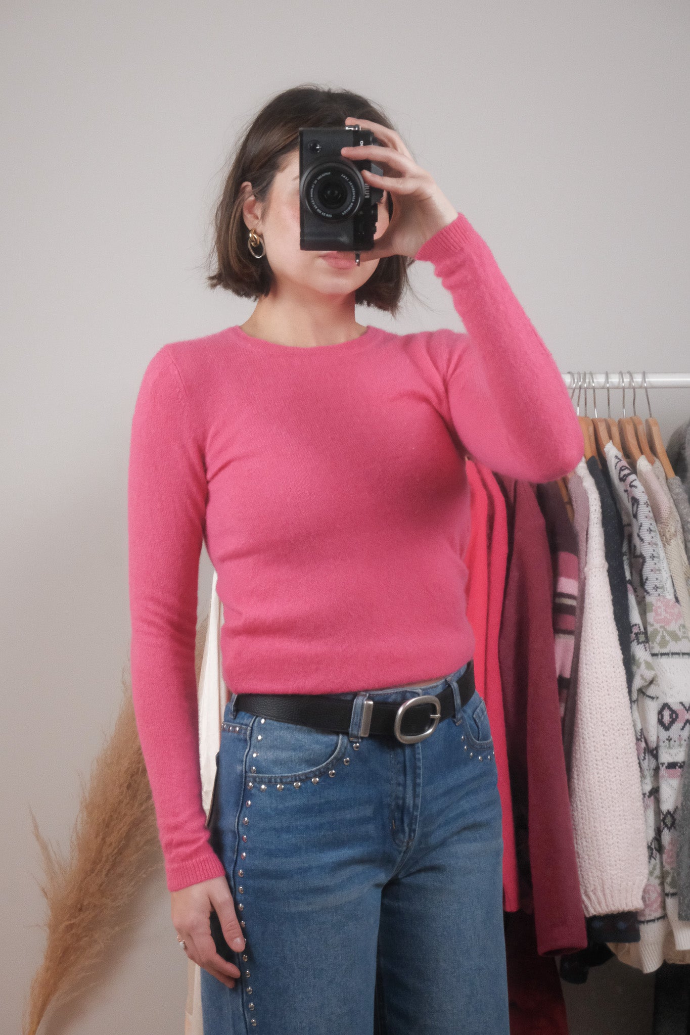Vintage x 100% Cashmere Long-Sleeve (XS)