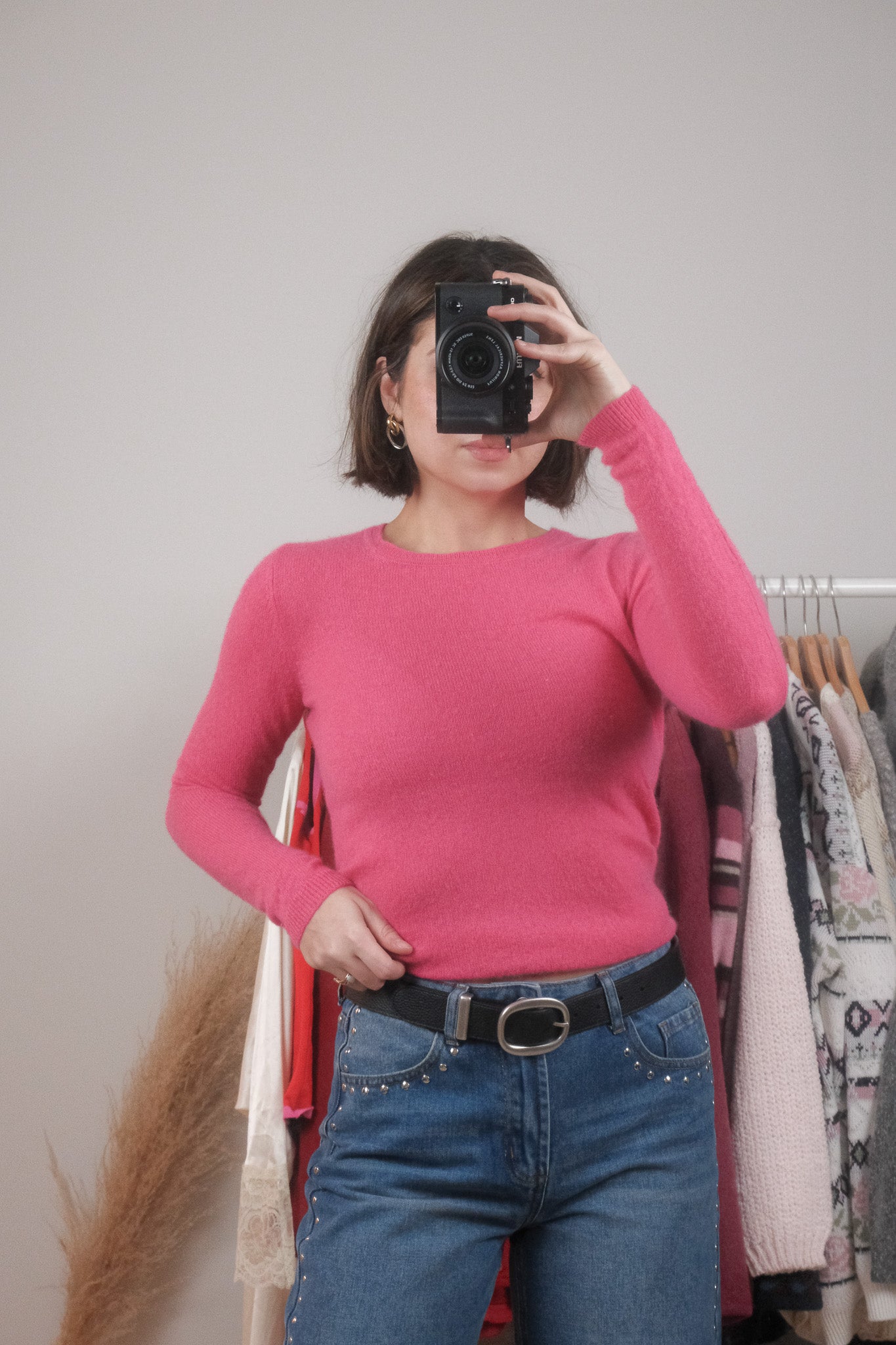 Vintage x 100% Cashmere Long-Sleeve (XS)