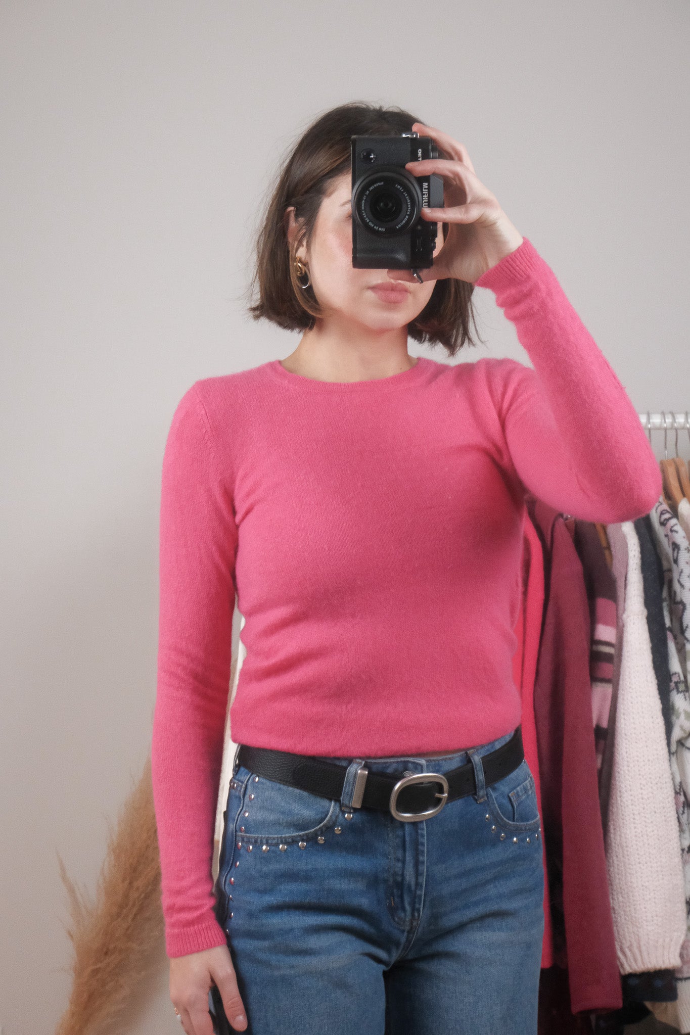 Vintage x 100% Cashmere Long-Sleeve (XS)