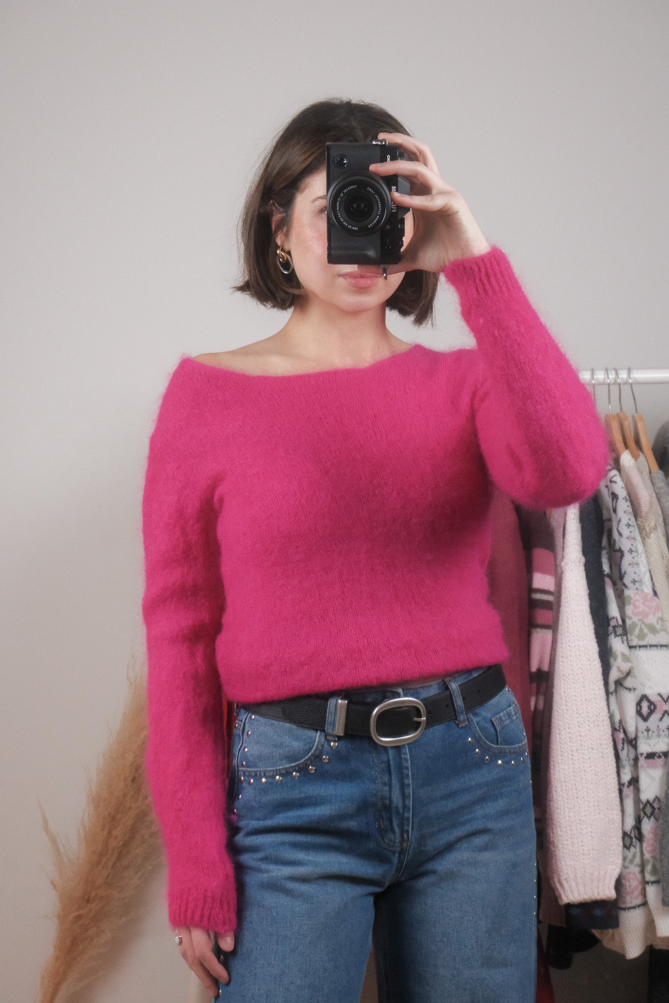 Made in Italy x Mohair/Wool Blend Sweater (S)