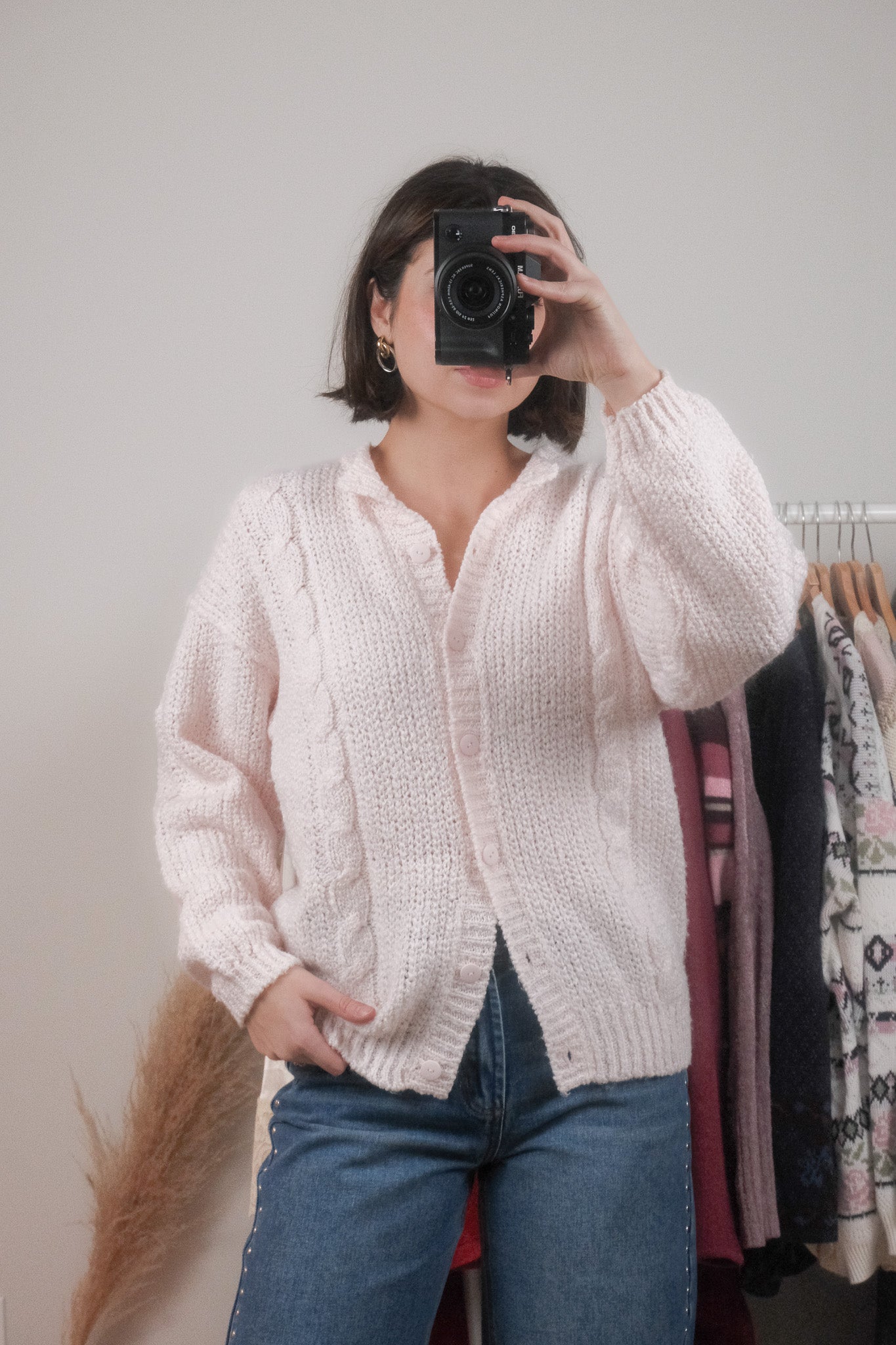 Vintage x Knit Cardigan (M)