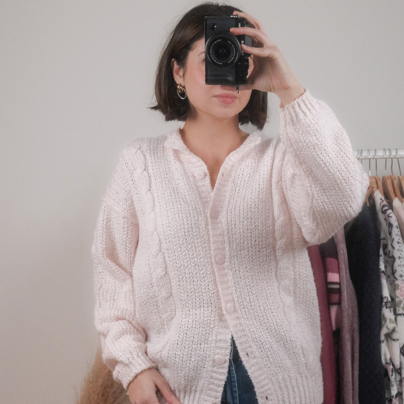 Vintage x Knit Cardigan (M)