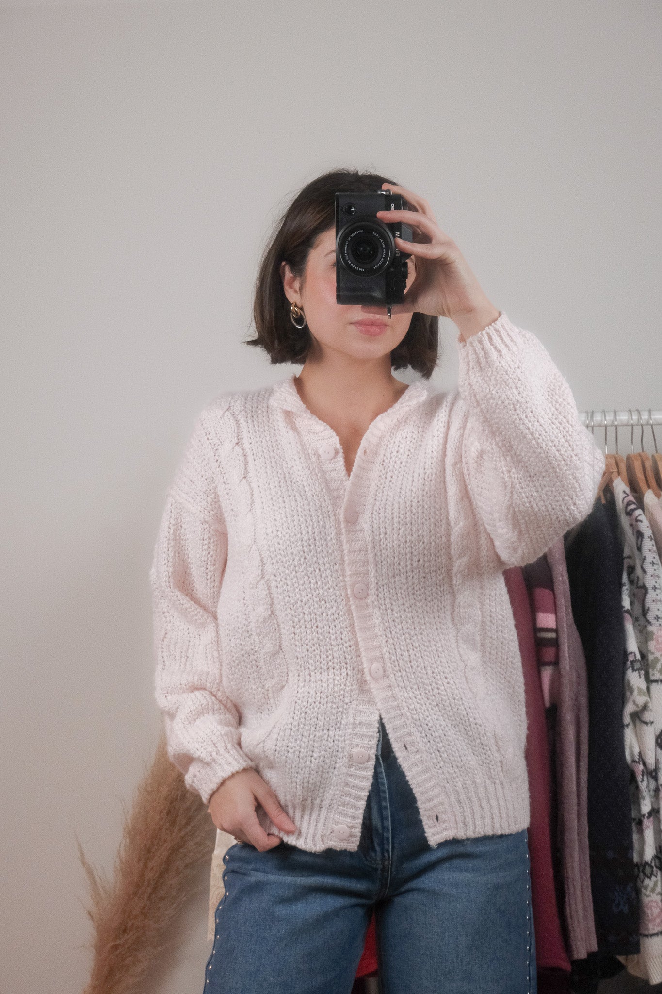 Vintage x Knit Cardigan (M)