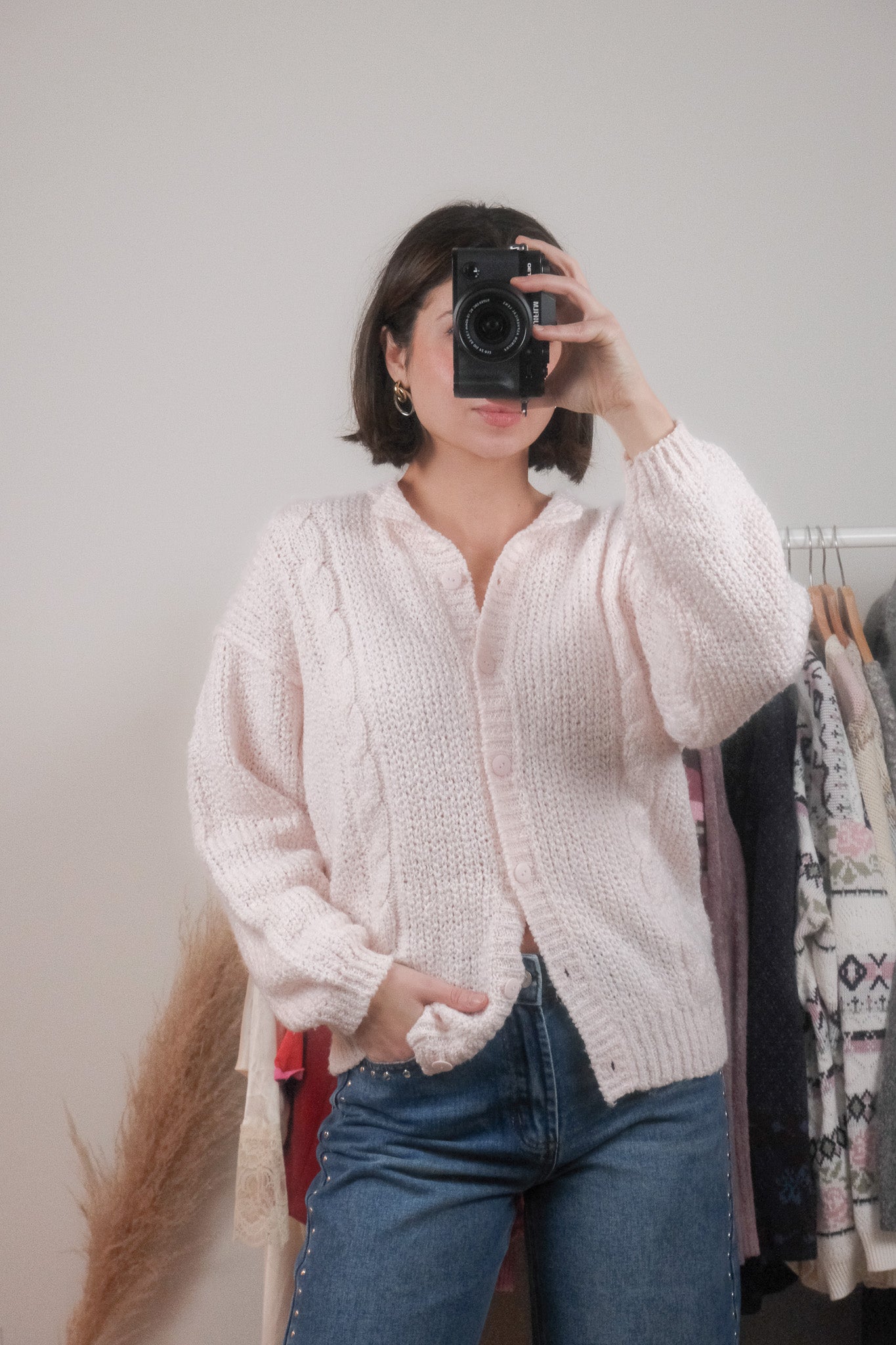 Vintage x Knit Cardigan (M)