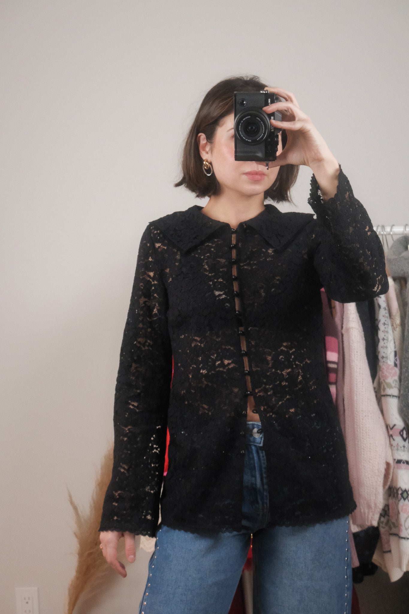 Sézane x NWT Lace Blouse (S)