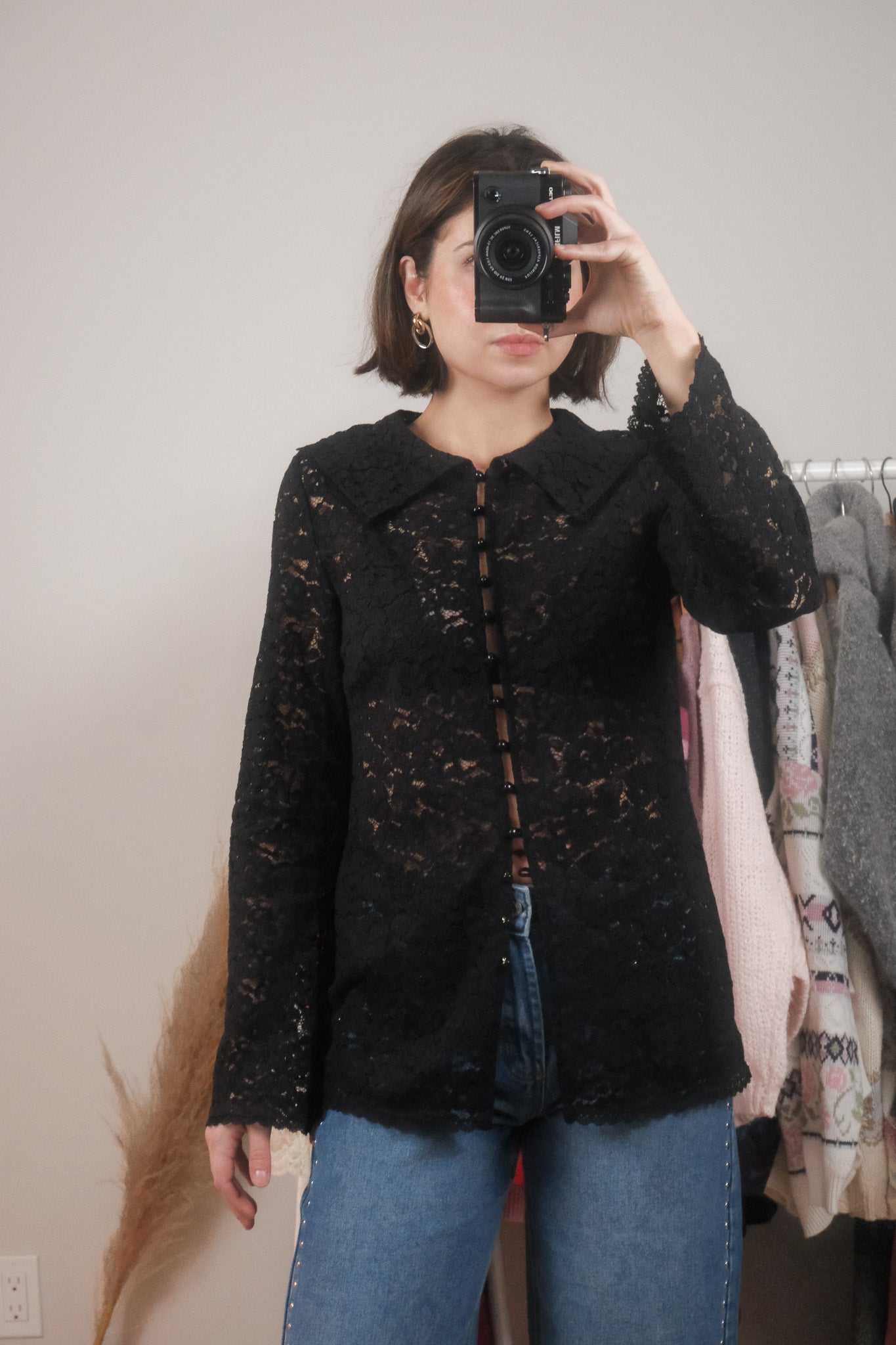 Sézane x NWT Lace Blouse (S)