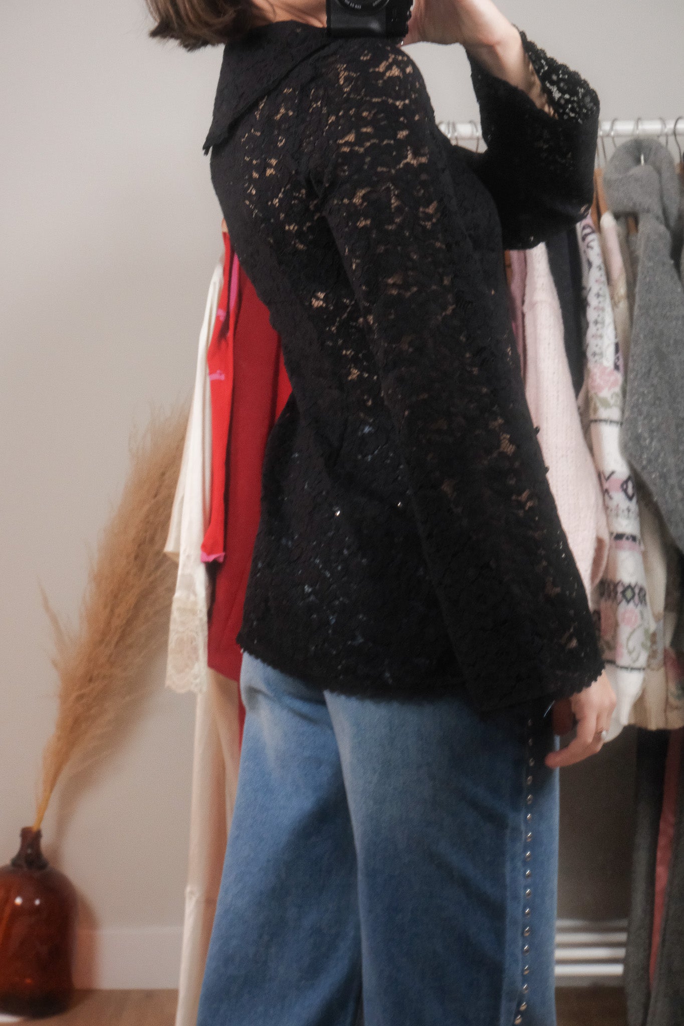 Sézane x NWT Lace Blouse (S)