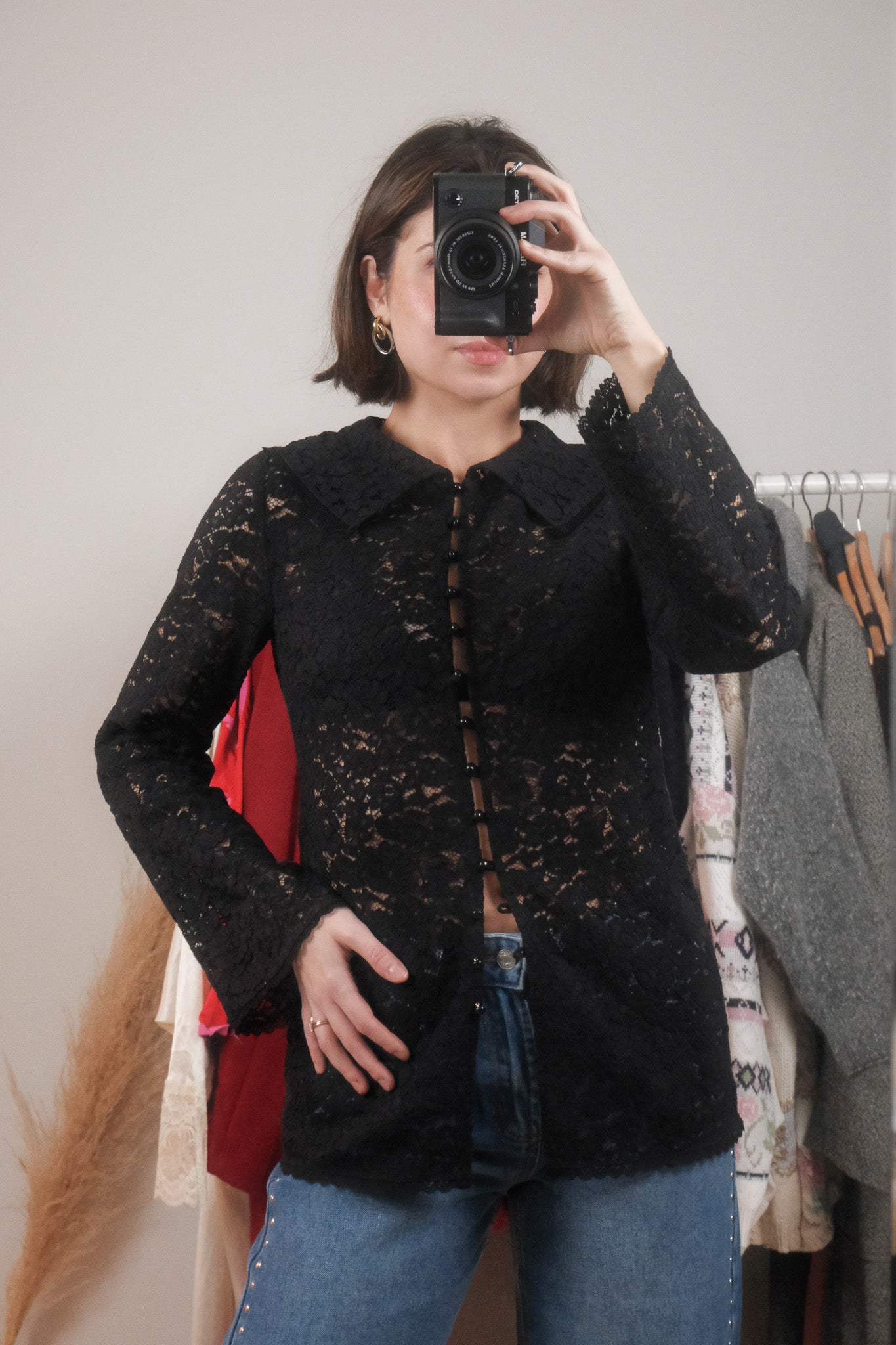 Sézane x NWT Lace Blouse (S)