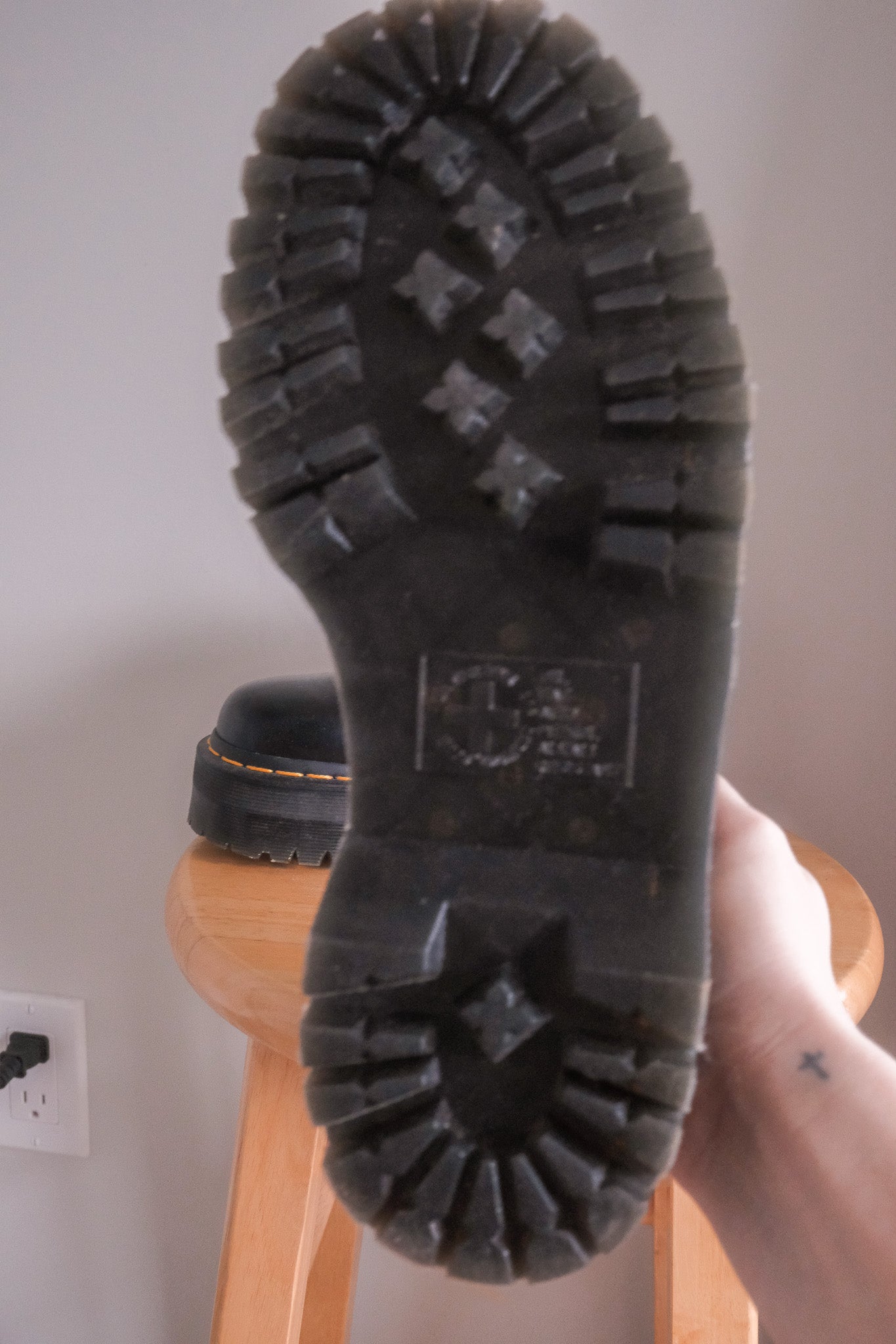 Doc Martens x Leather Platforms Oxfords (7.5)