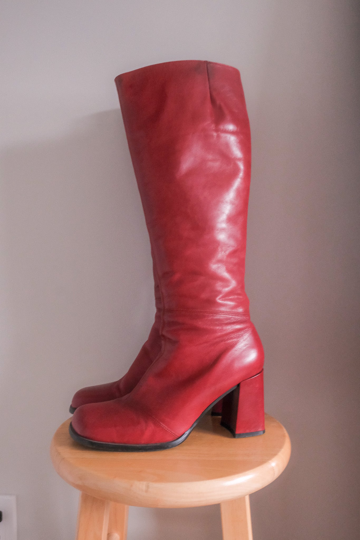 Vintage x Aldo x Leather Boots (8.5)