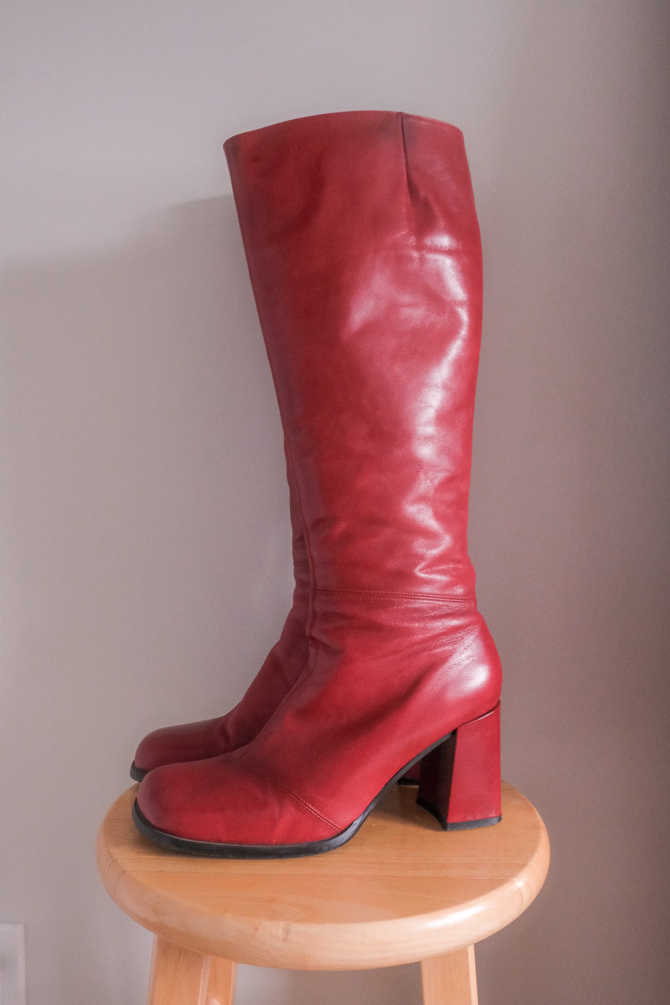 Vintage x Aldo x Leather Boots (8.5)