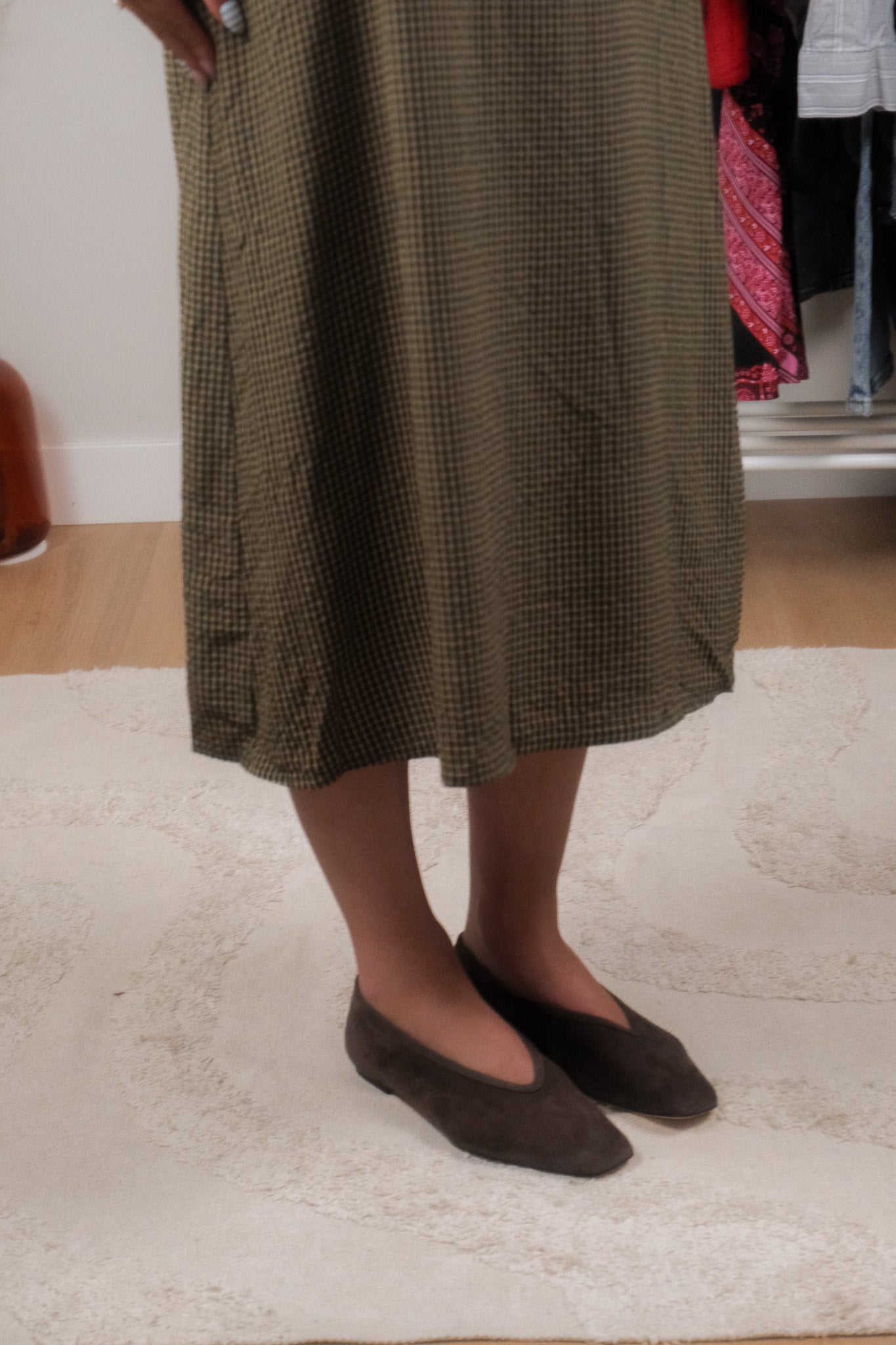 NWT x Tony Bianco x Suede Flats (8/8.5)