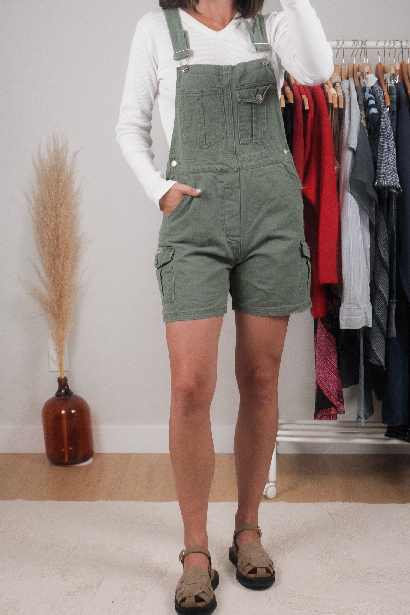 Vintage x Cotton Shortalls (S)