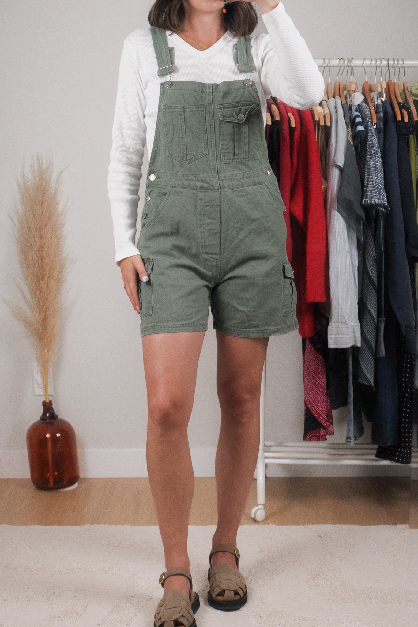 Vintage x Cotton Shortalls (S)