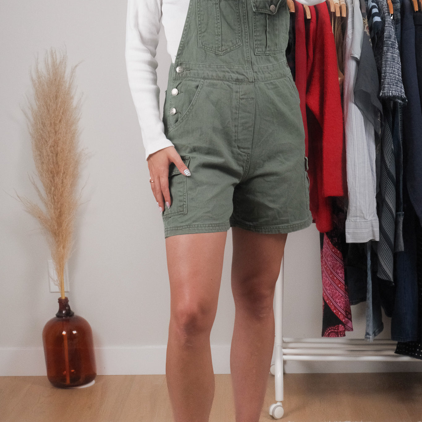 Vintage x Cotton Shortalls (S)