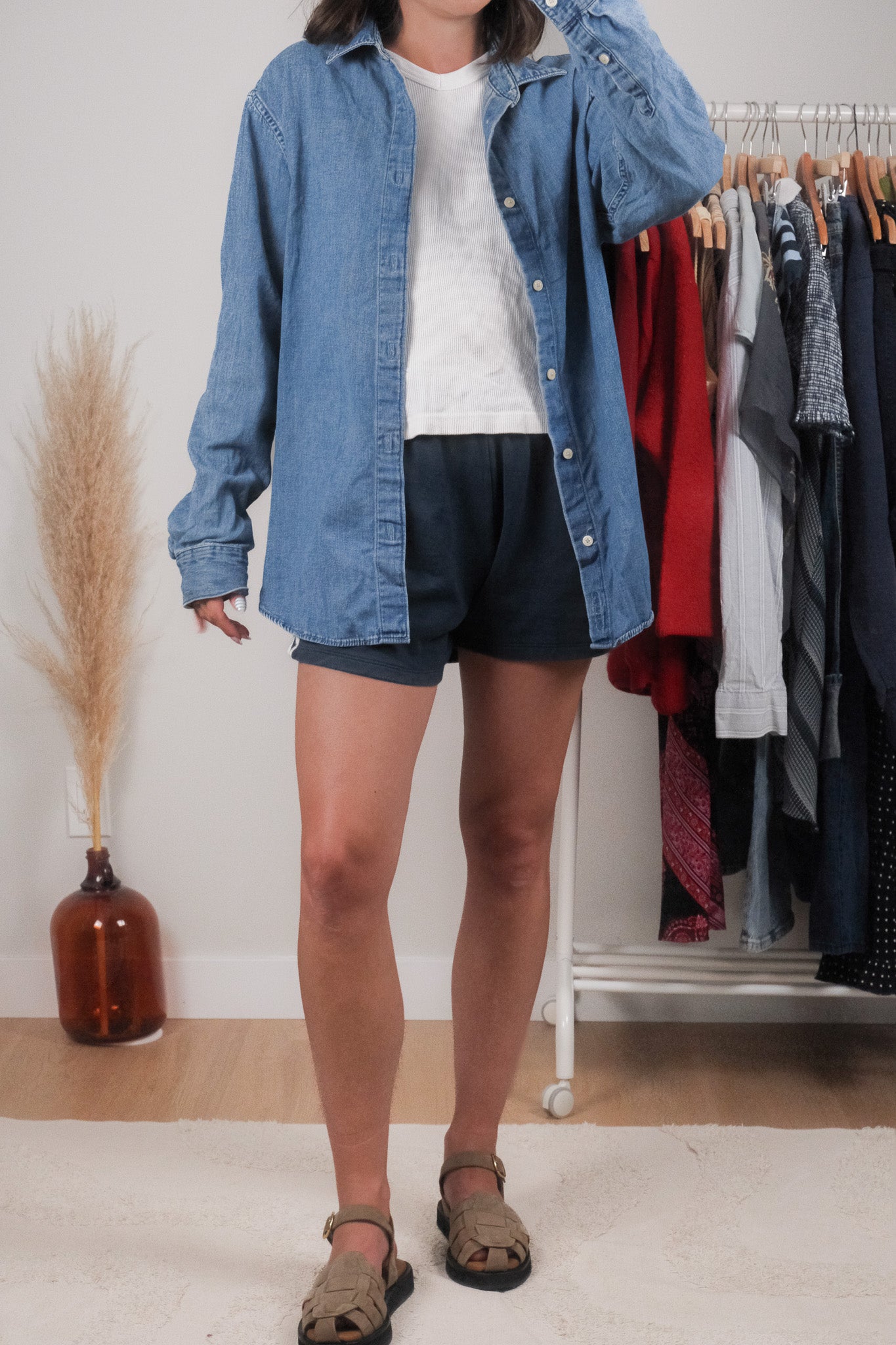 Calvin Klein x Cotton Button Down (M/L)