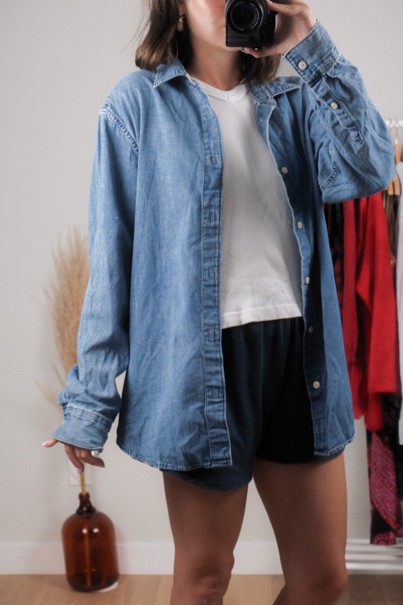 Calvin Klein x Cotton Button Down (M/L)