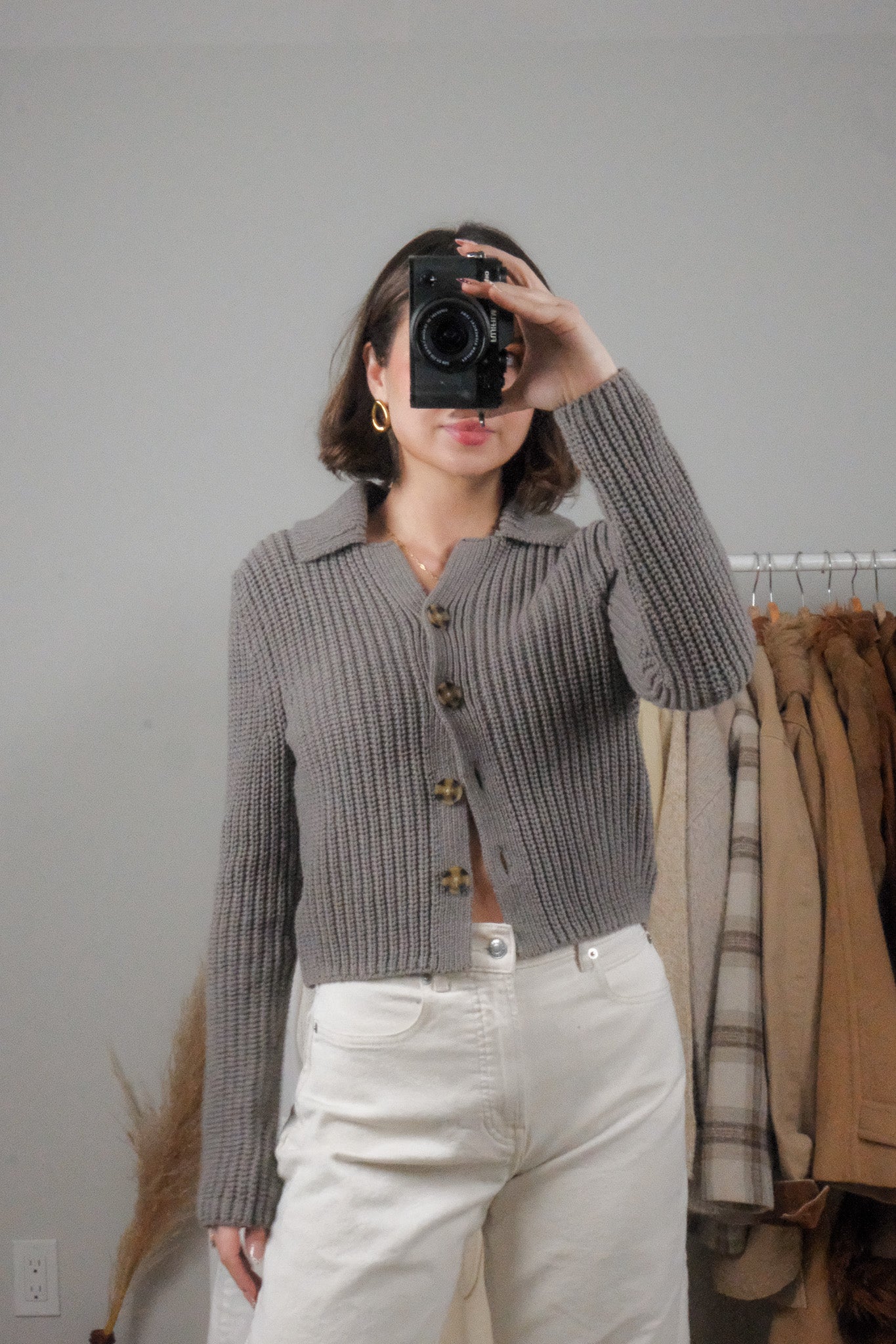 Modern x NWT Cotton Collared Cardigan (S)