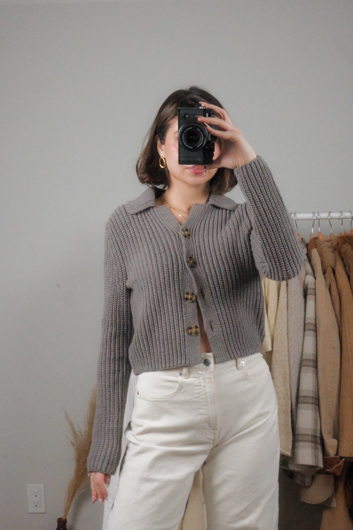 Modern x NWT Cotton Collared Cardigan (S)