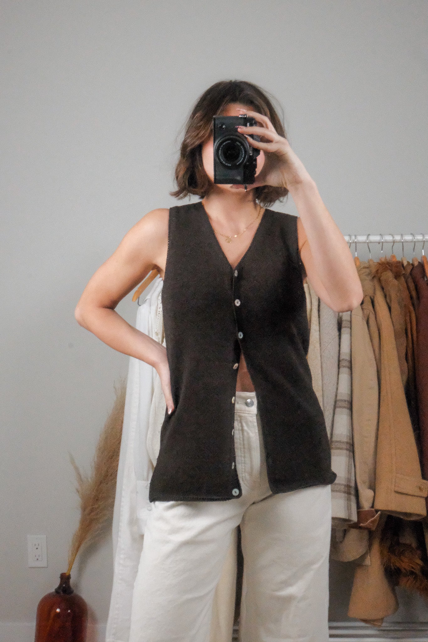 Vintage x Knit Vest (S)