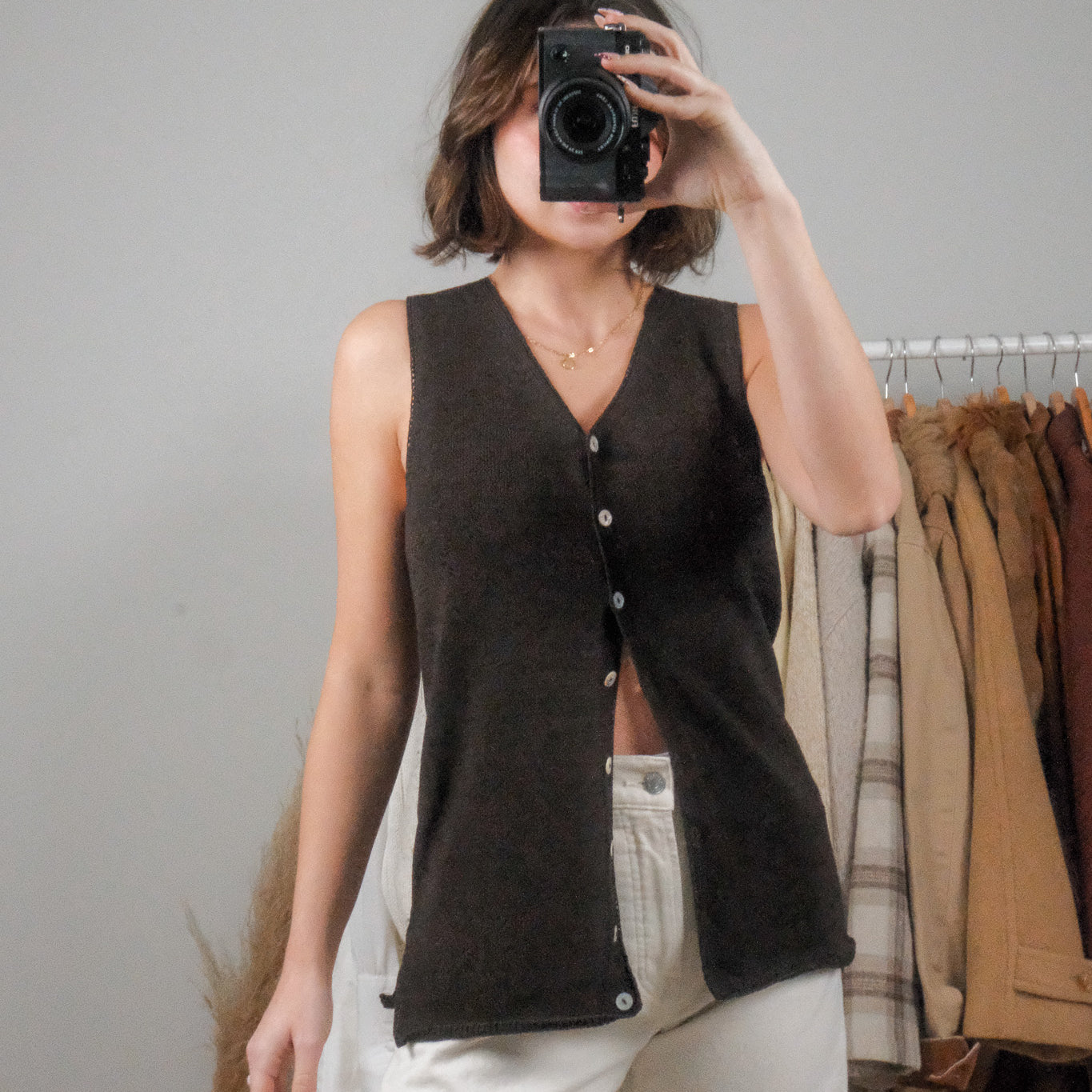 Vintage x Knit Vest (S)