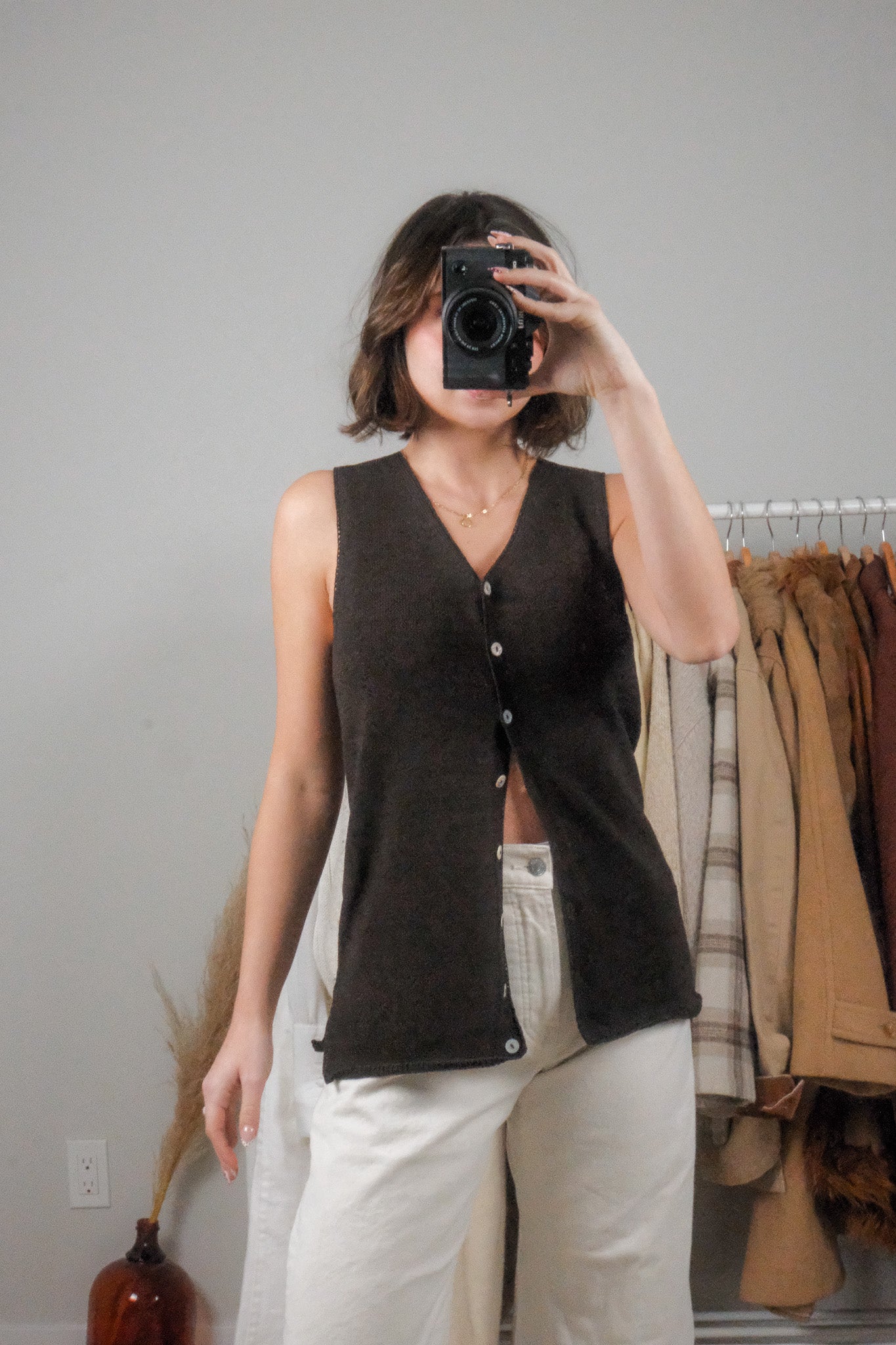 Vintage x Knit Vest (S)